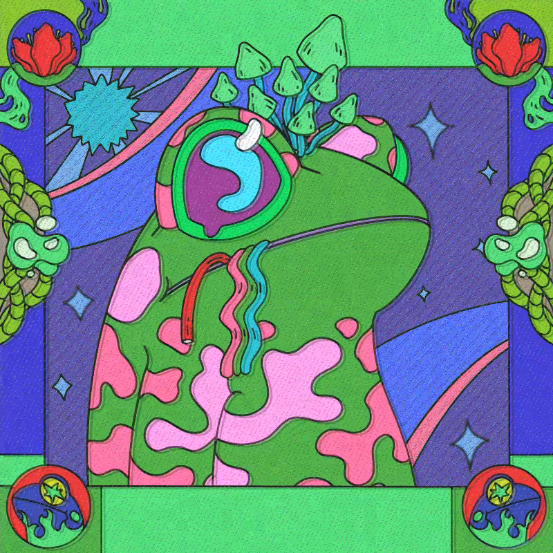 Blue Toad #8