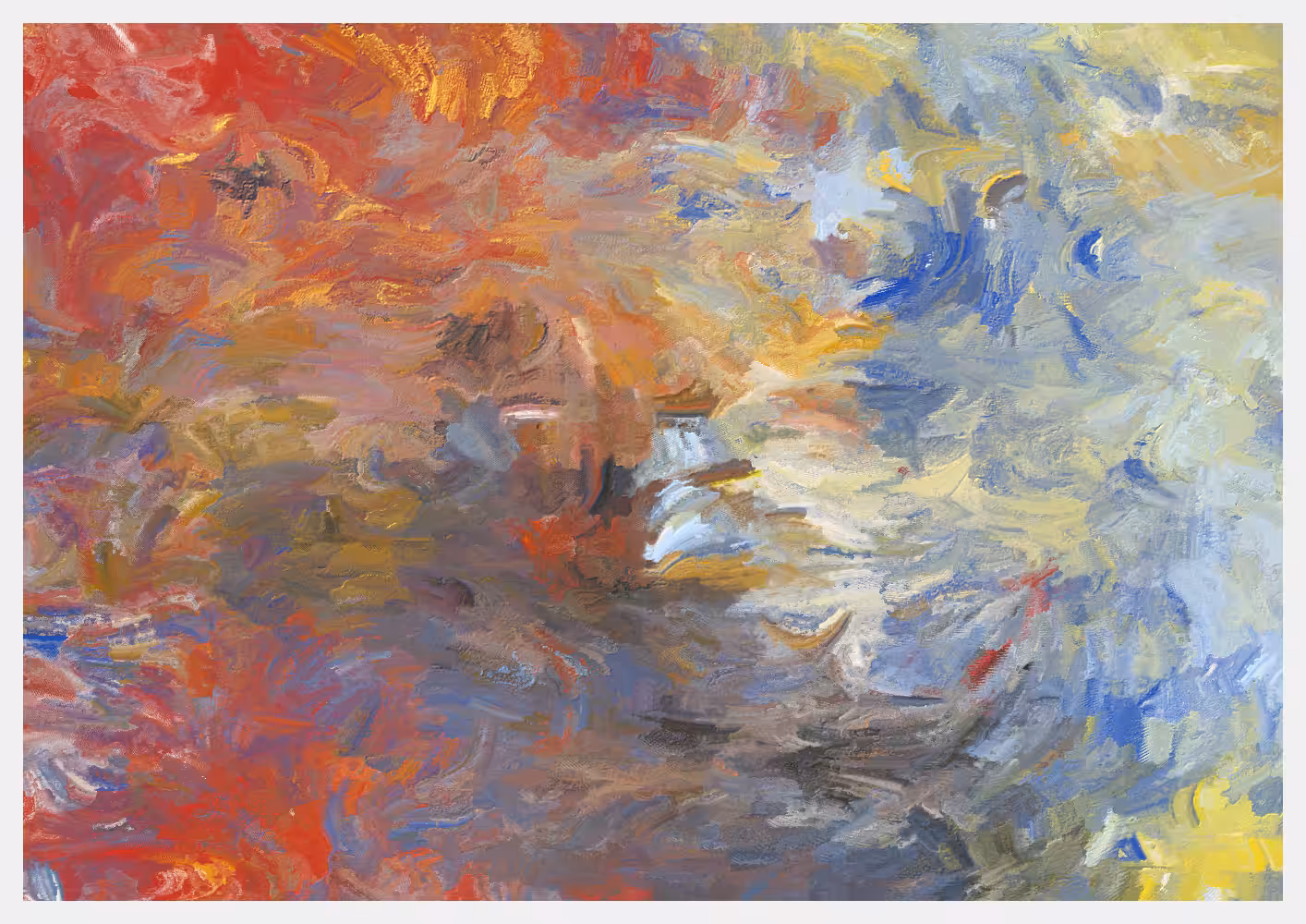 Paysages chromatiques B  #124