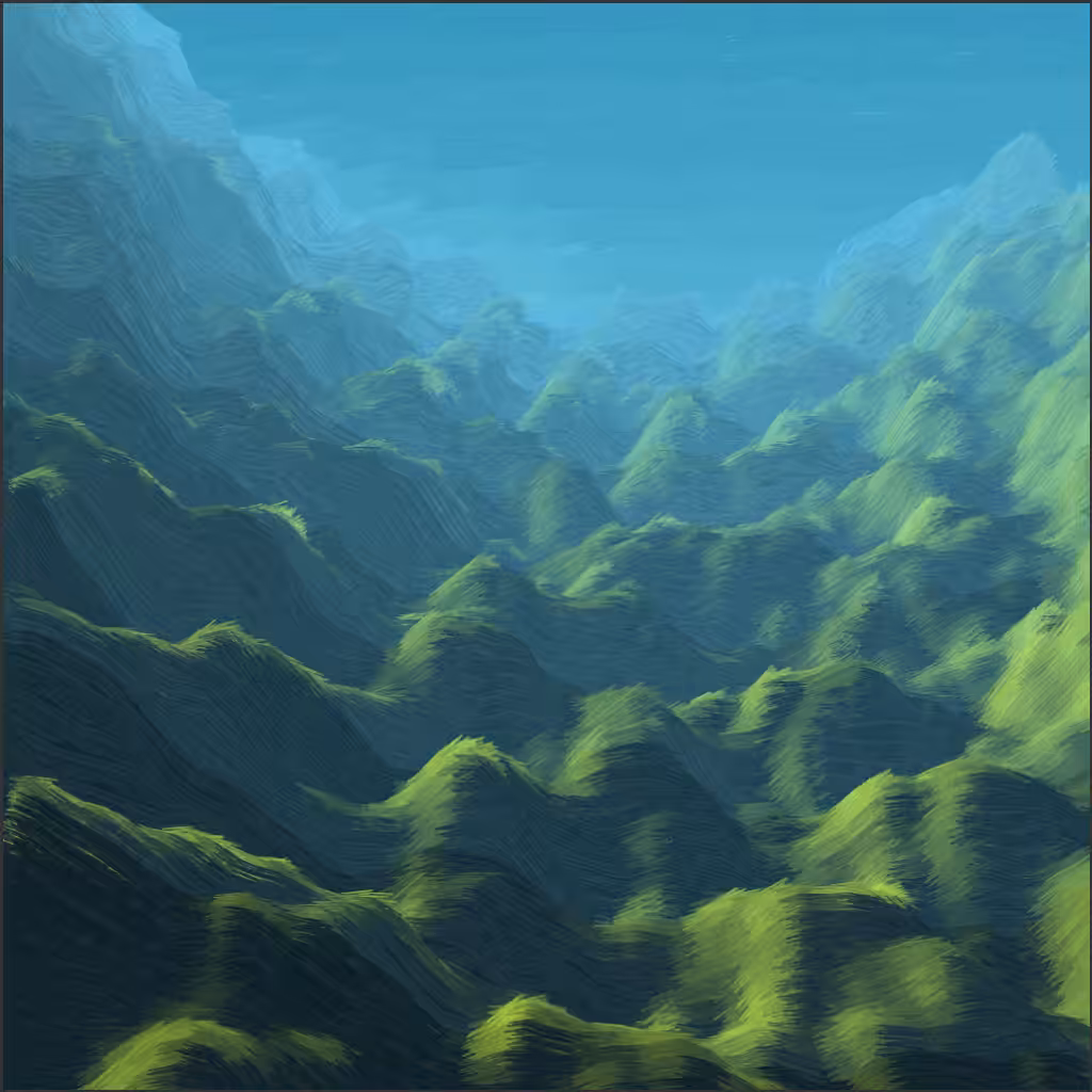 Lush Fields  #62