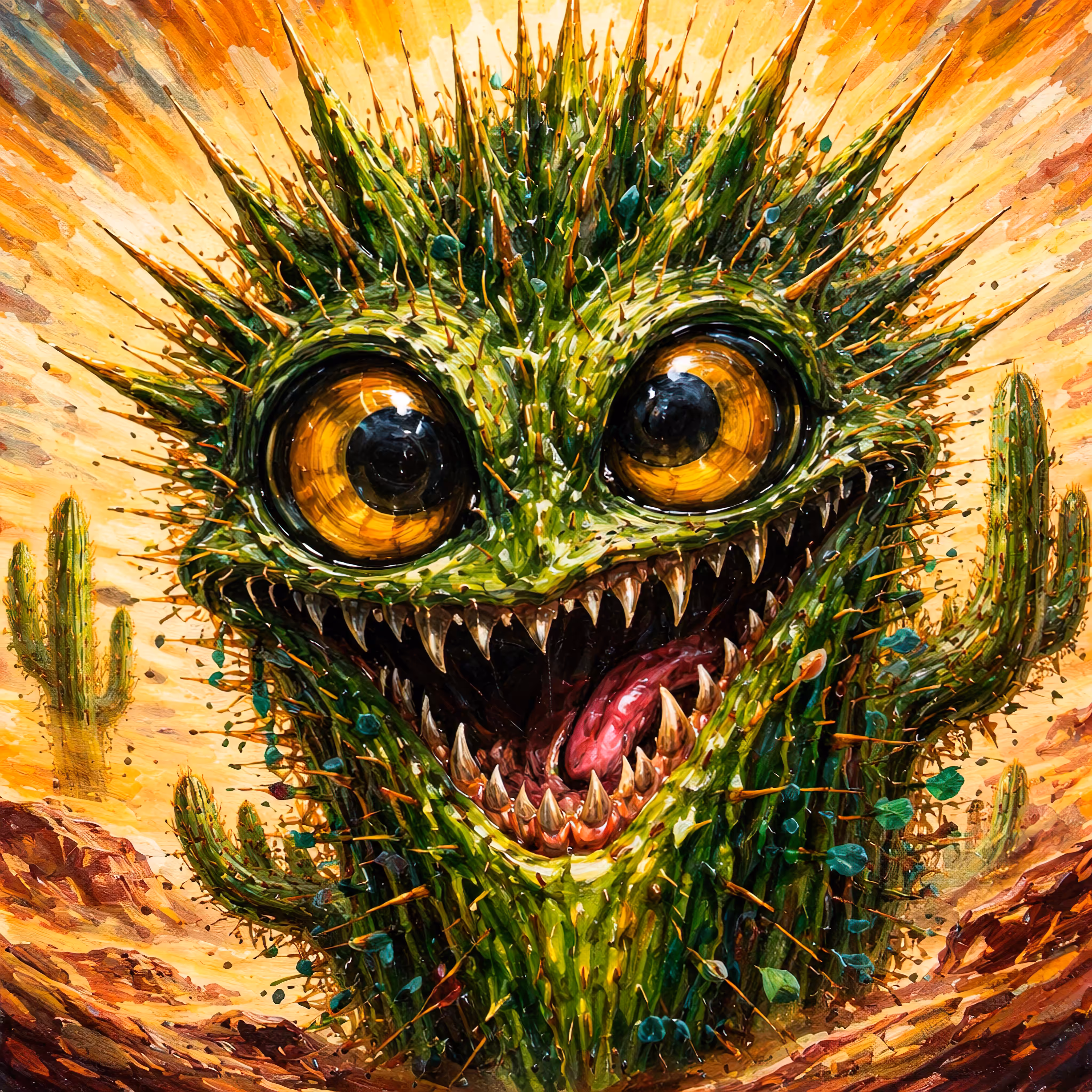 TezMonsti #63 - Cactus