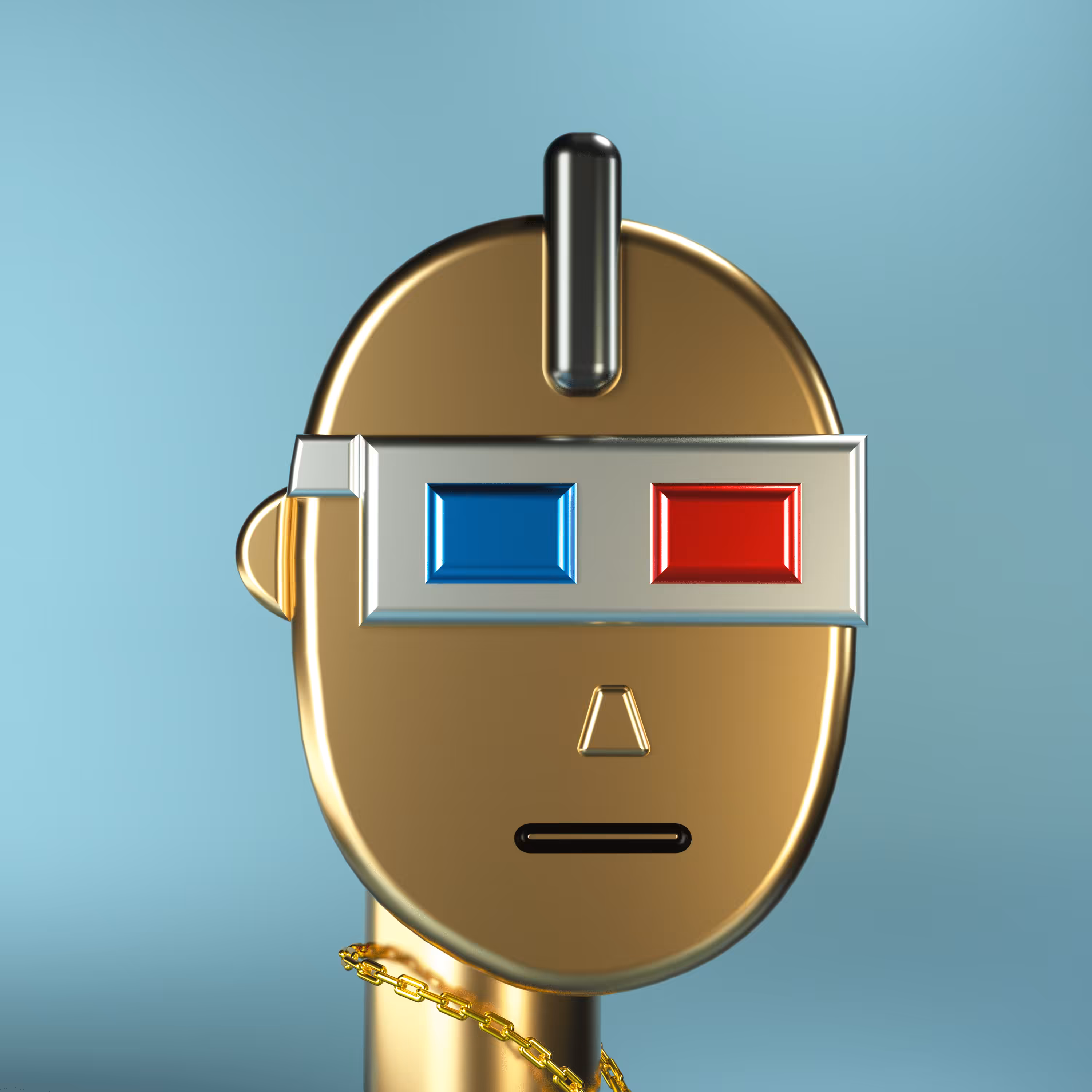 3D Chrome Punk #0784