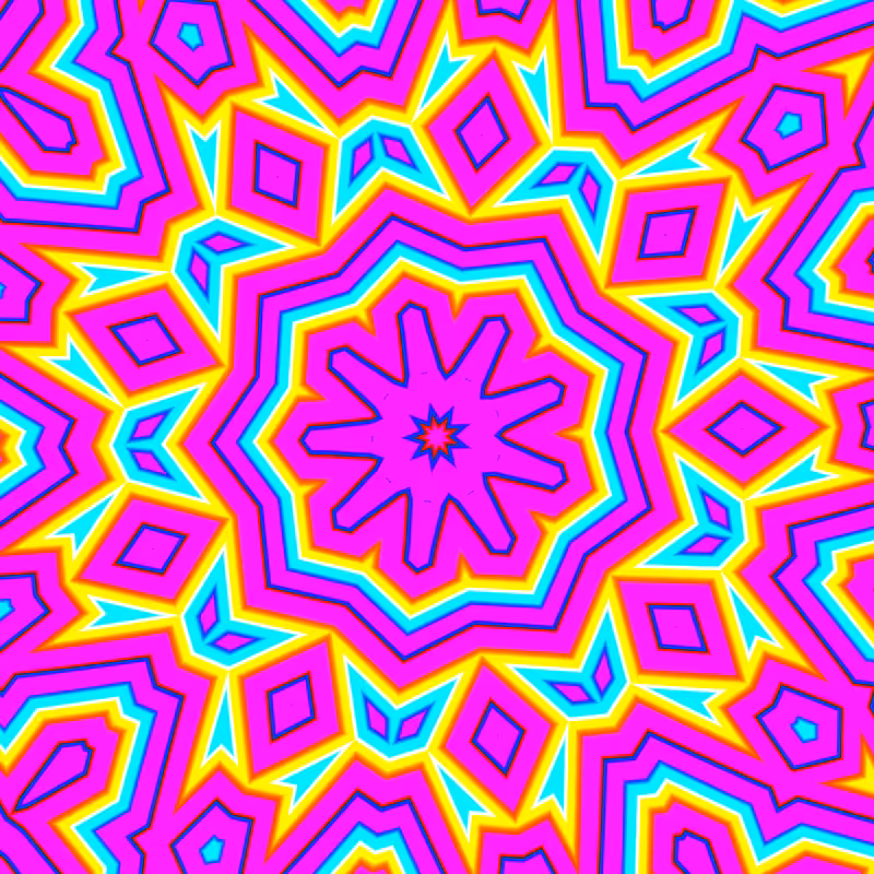Psilocybin vision #3 - #fxhashturnsone #1