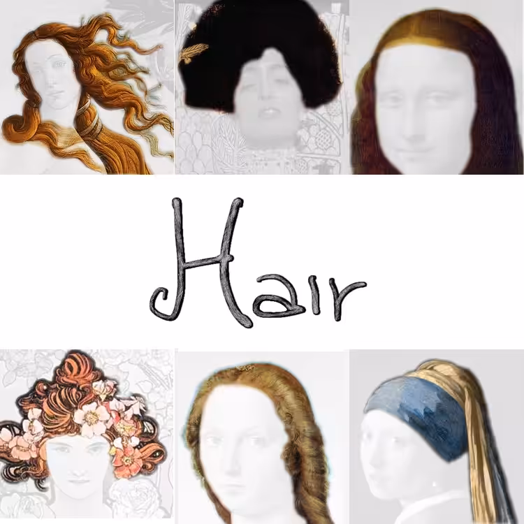 The Remixable Queen of Art Control Layers: HAIR