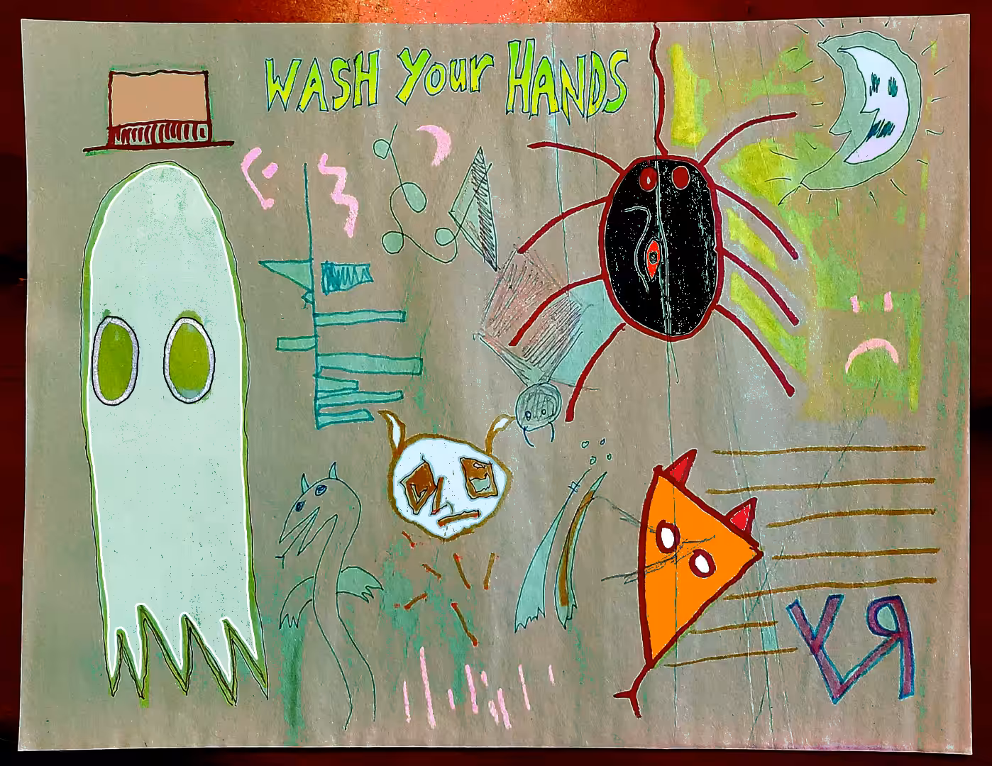 "Wash Your Hands" by Richard F. Yates (Holy Fool)