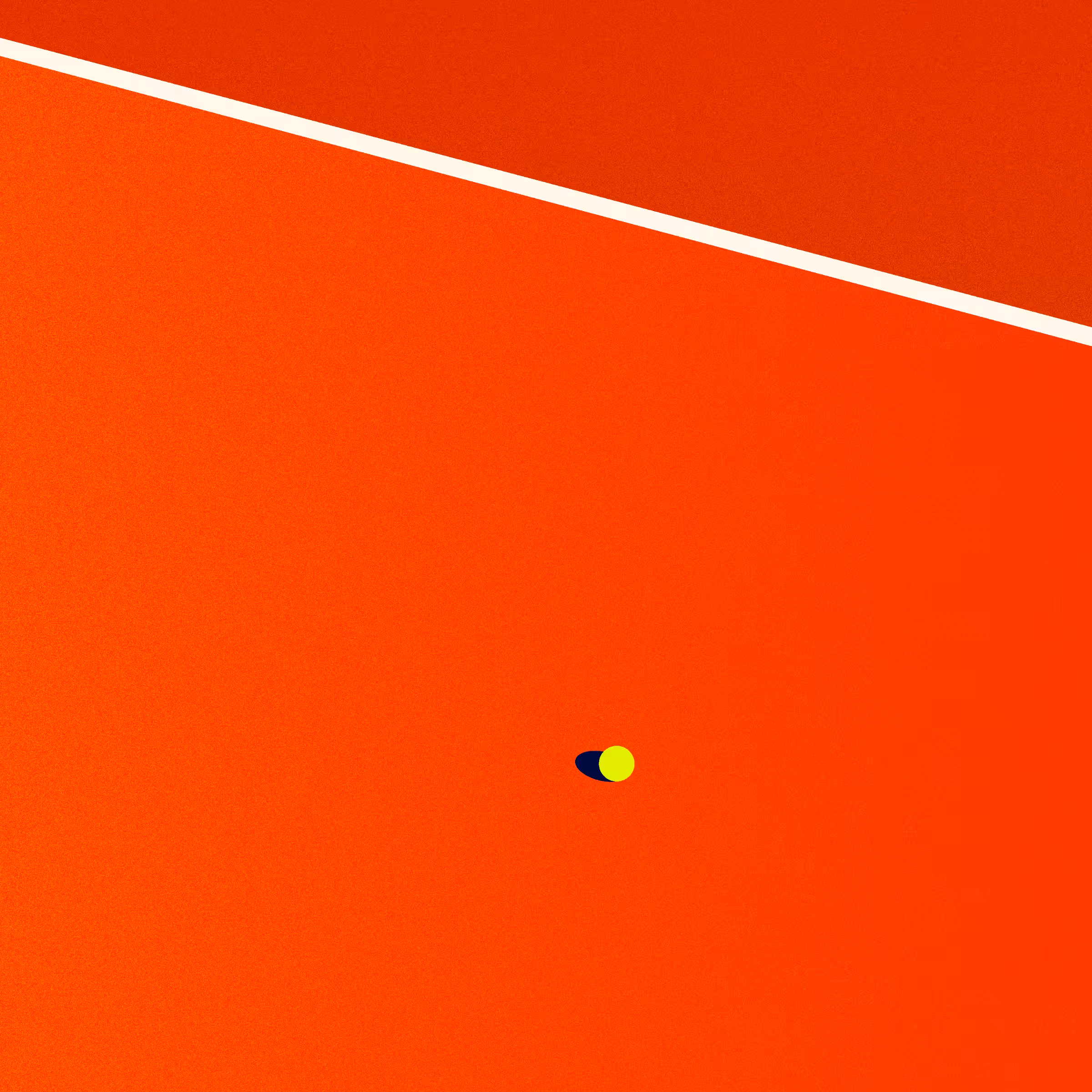 LOVE Tennis Art Project: LOVE #87