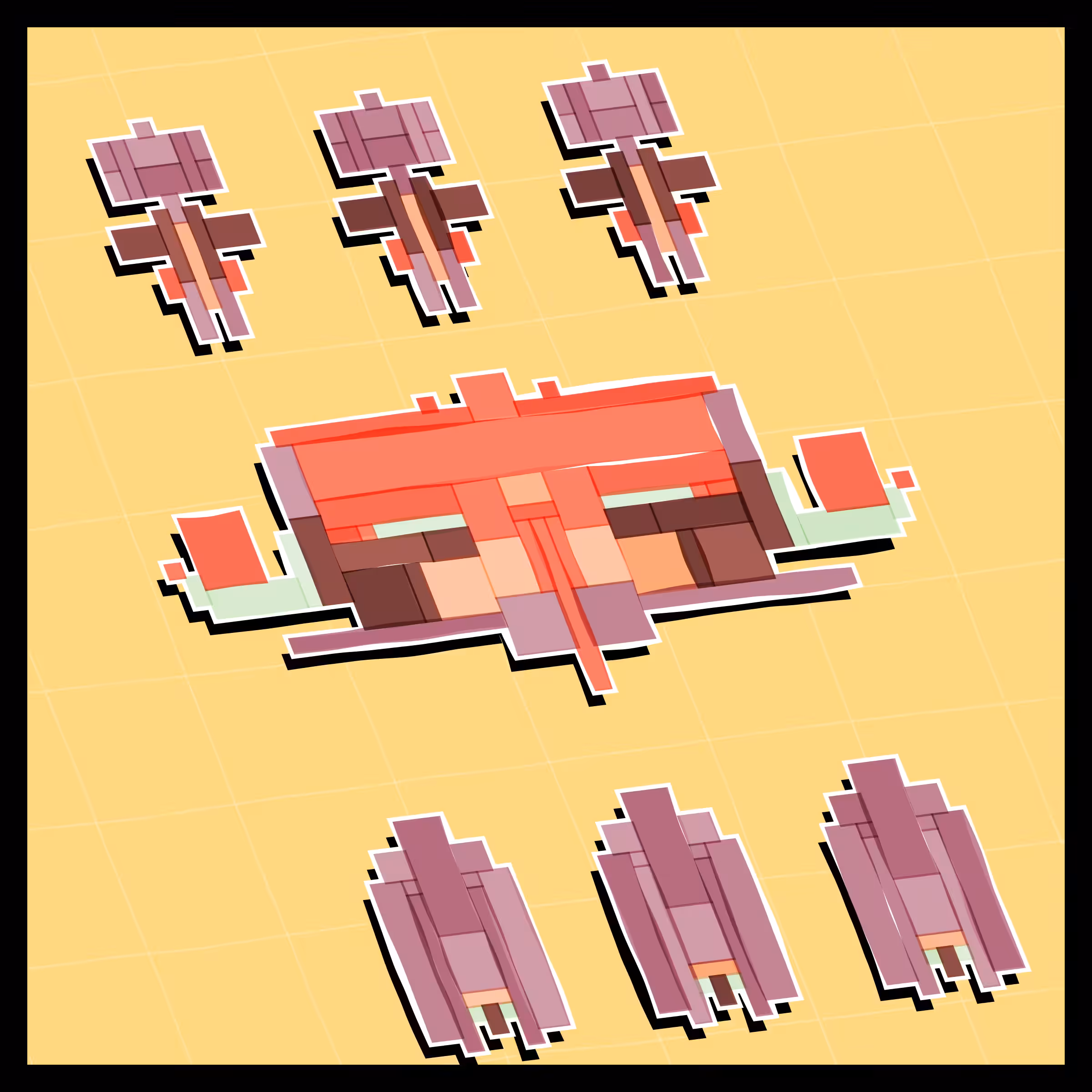 Paper Armada #609