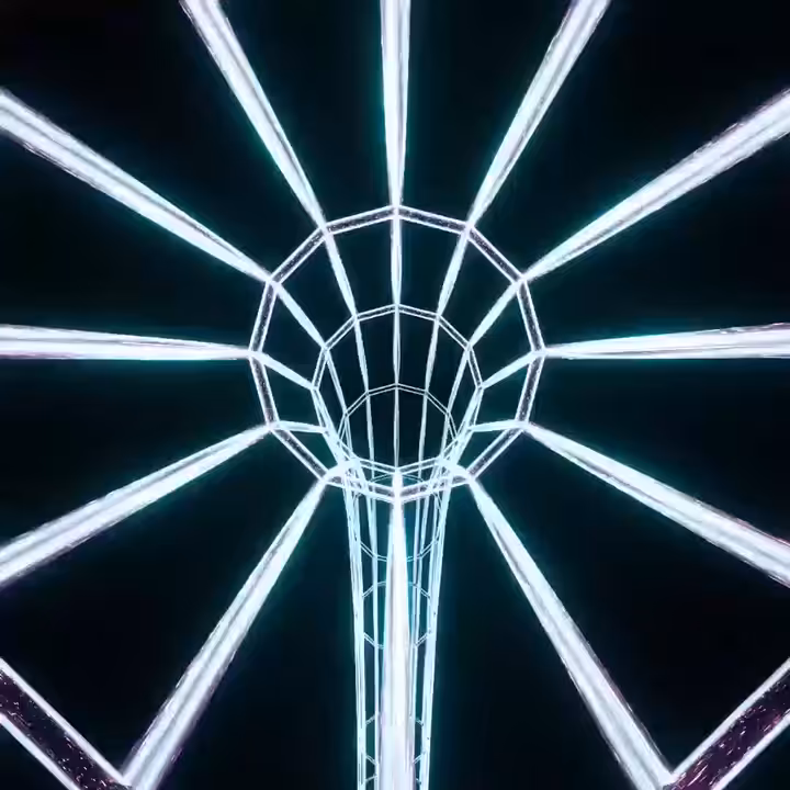 Ghost frame trippy tunnel
