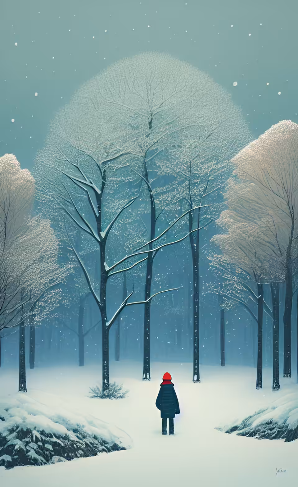 Winter Woodlands Unseen #111