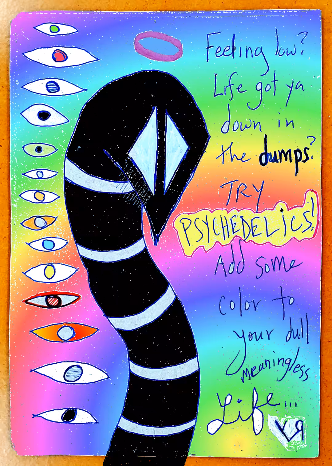 Psychedelic Snake (The Pusher)