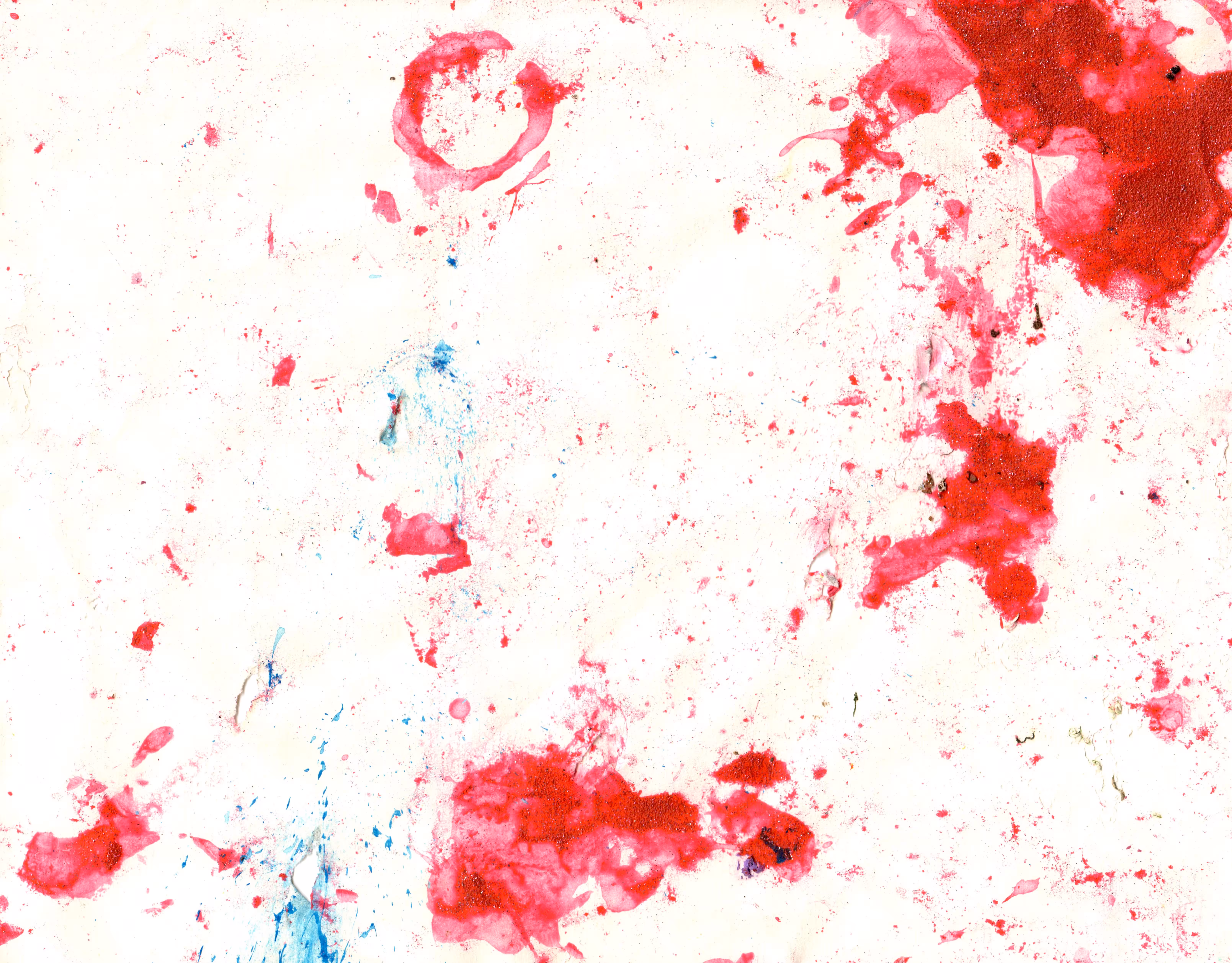 Air Rifle and Tempera Paint on Paper 17