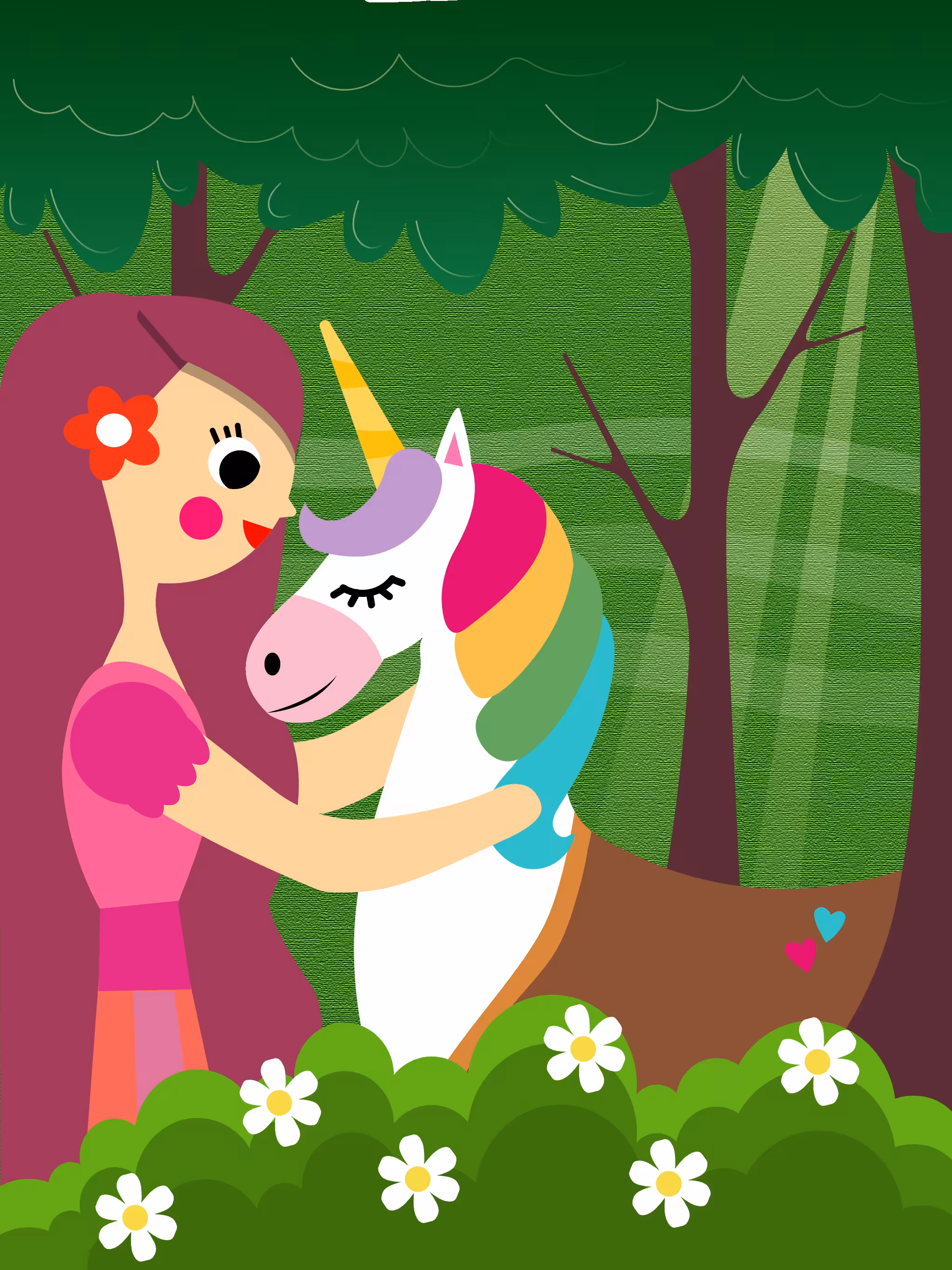 Girl and The Unicorn
