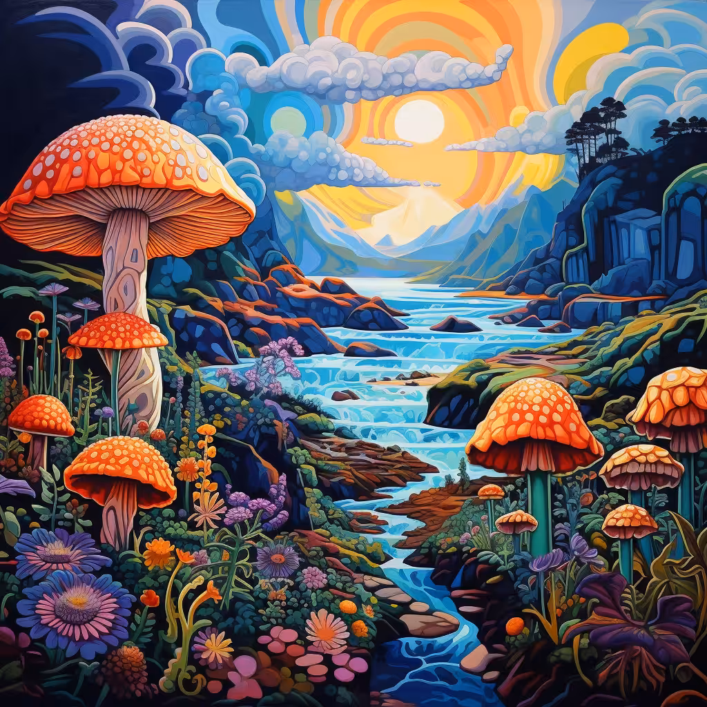 Happy Mushroom Land