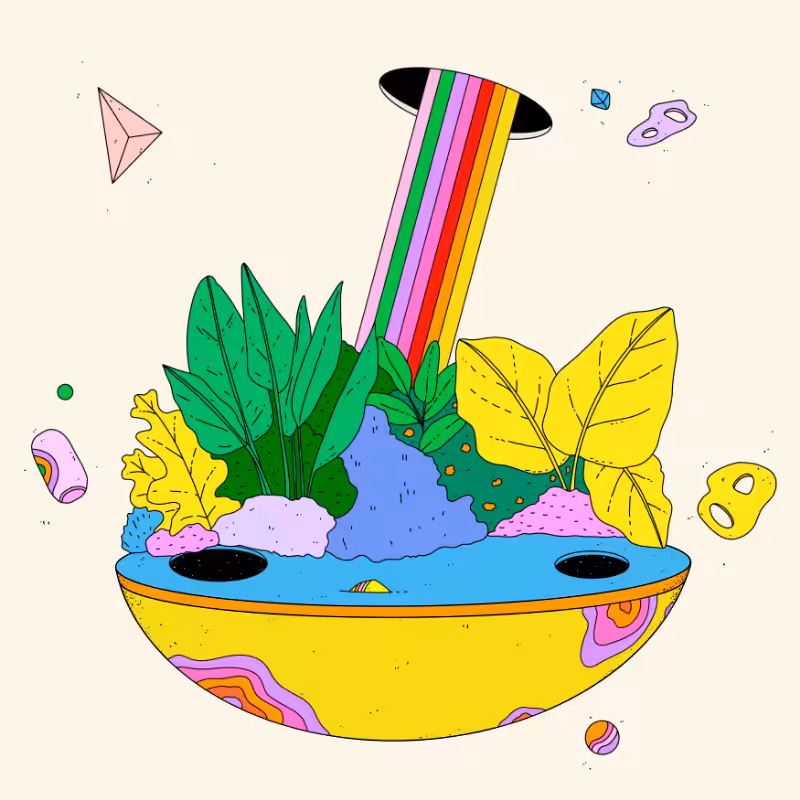 🌈🌴🪐 #11