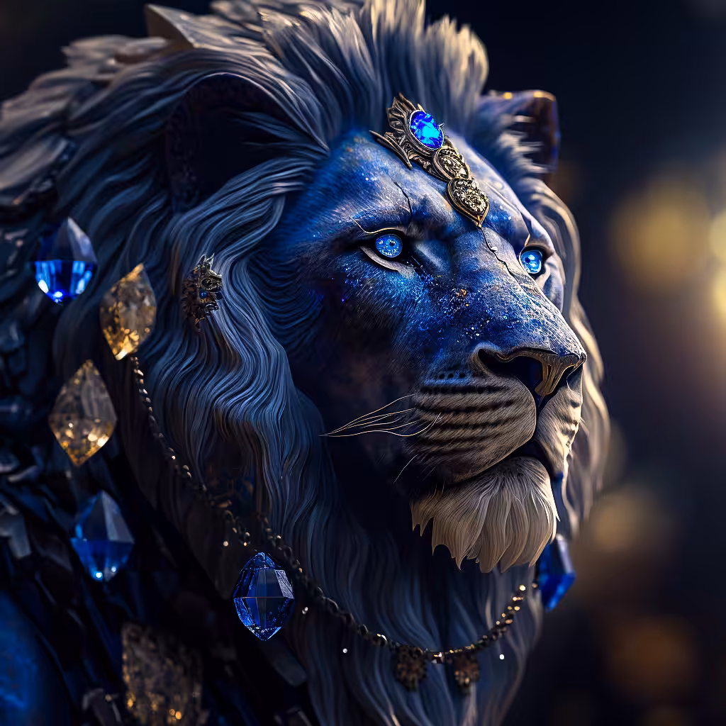 Majestic #02: stoned lion