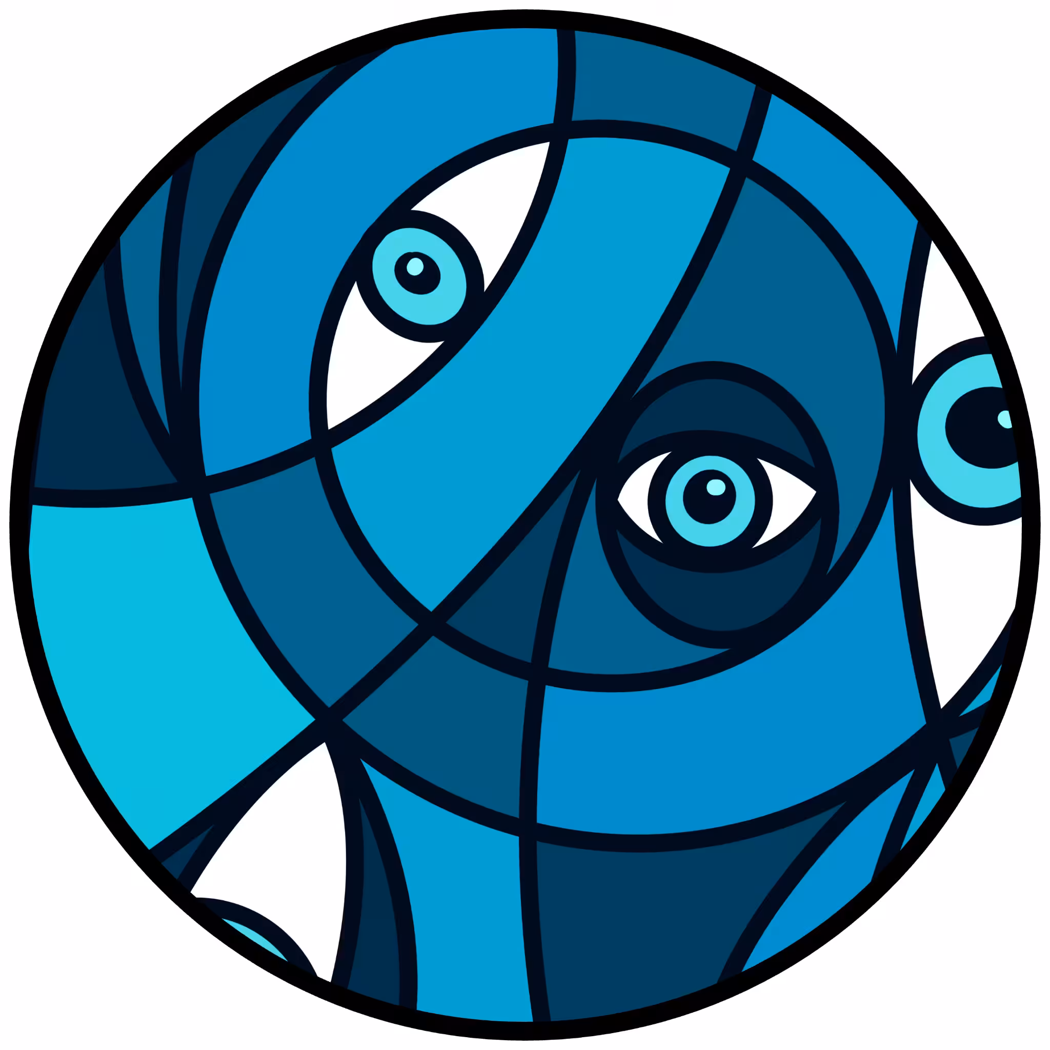 Cubist Circle 162
