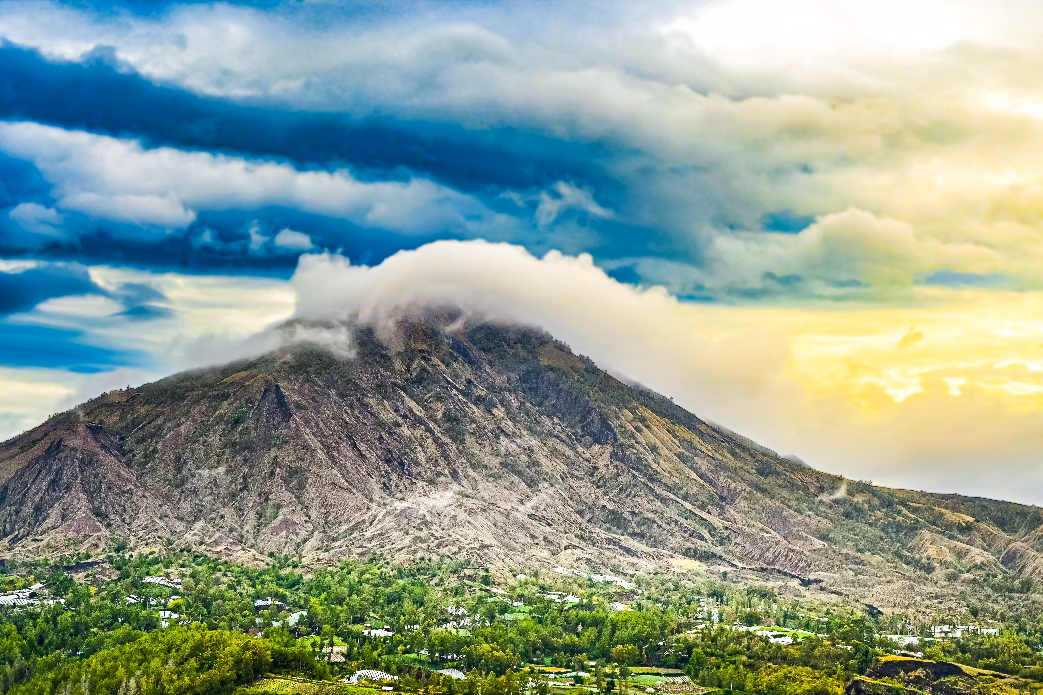 Let the cloud caress you