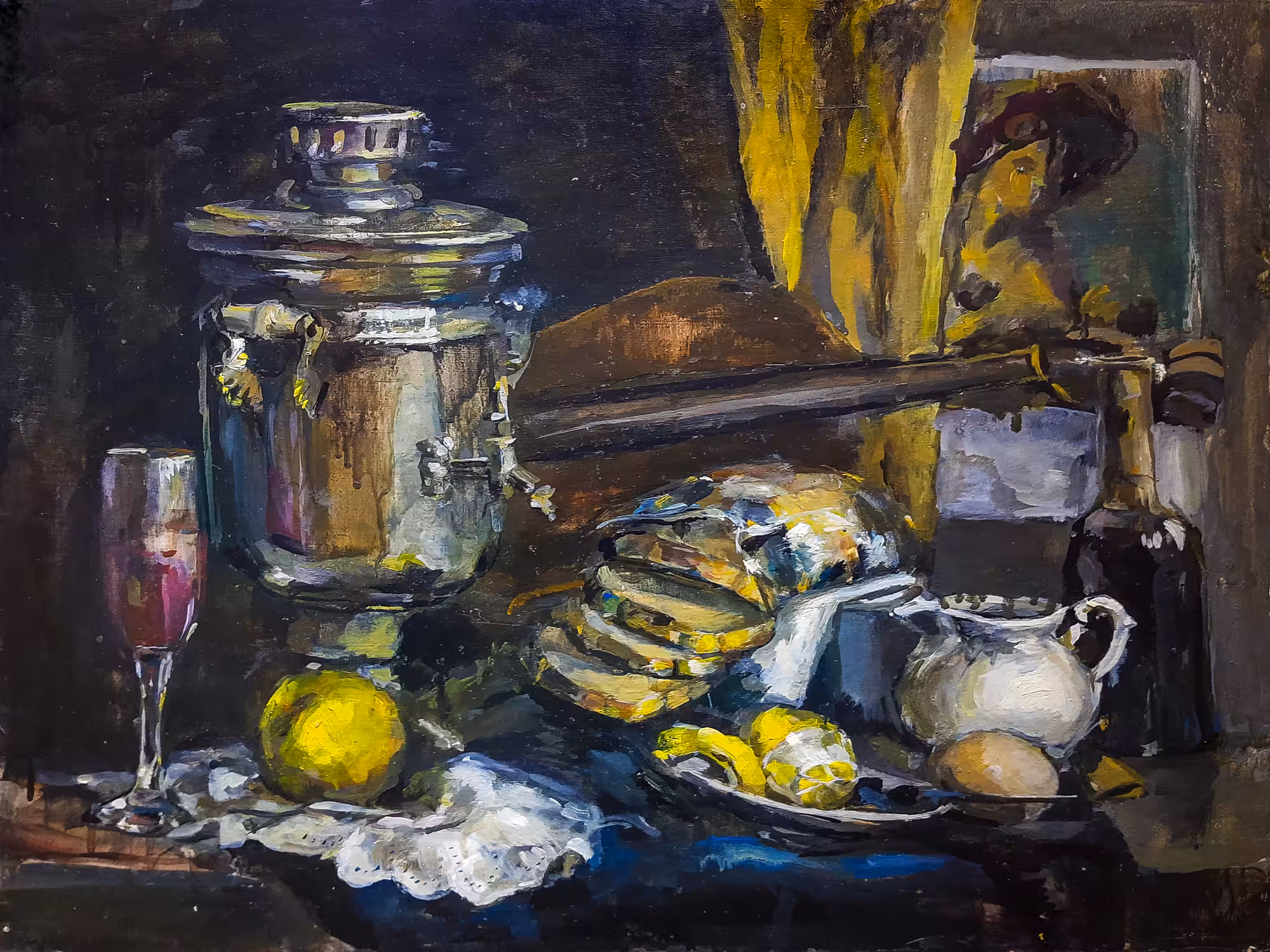 "Mulled Wine for breakfast"