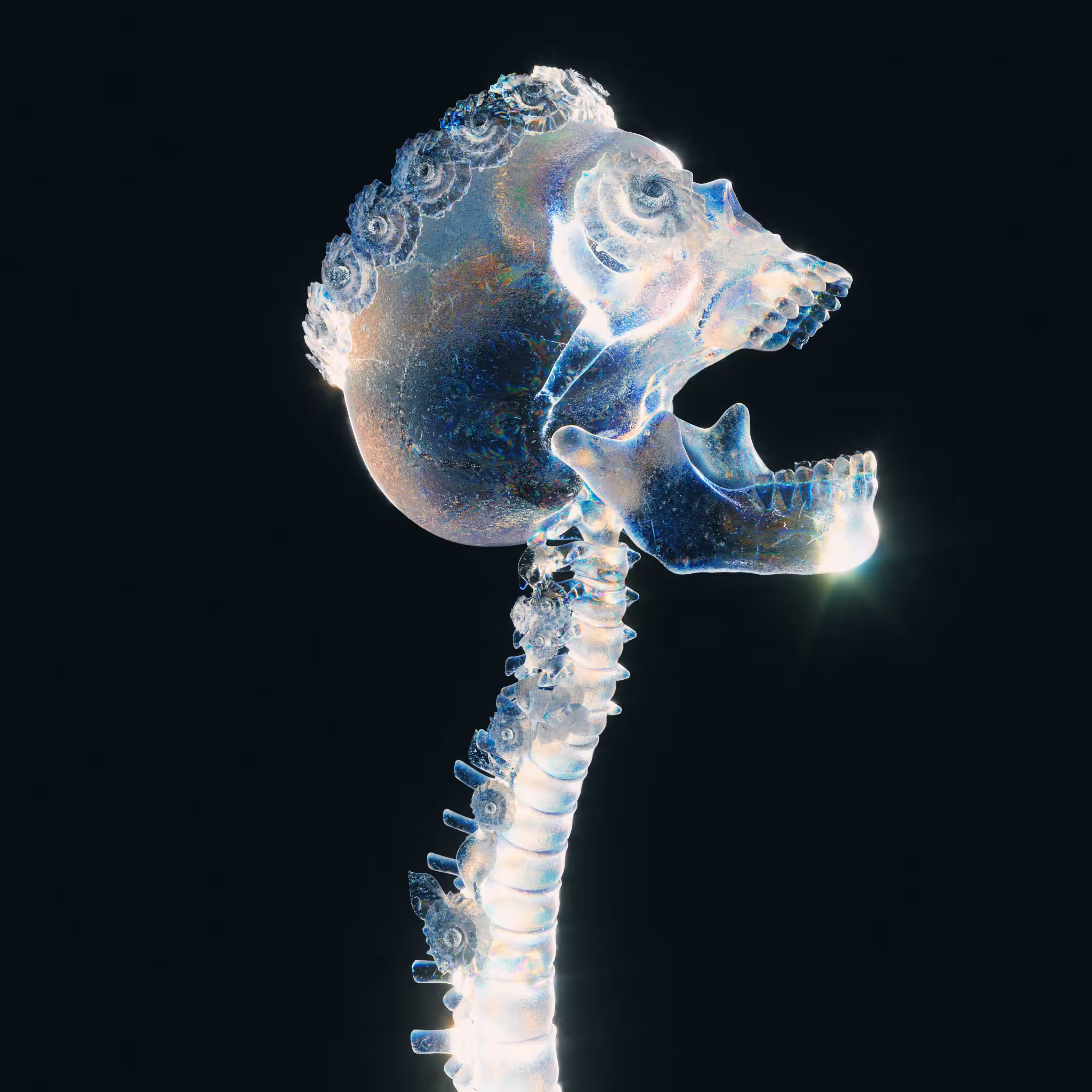 In the form of a skeleton #18