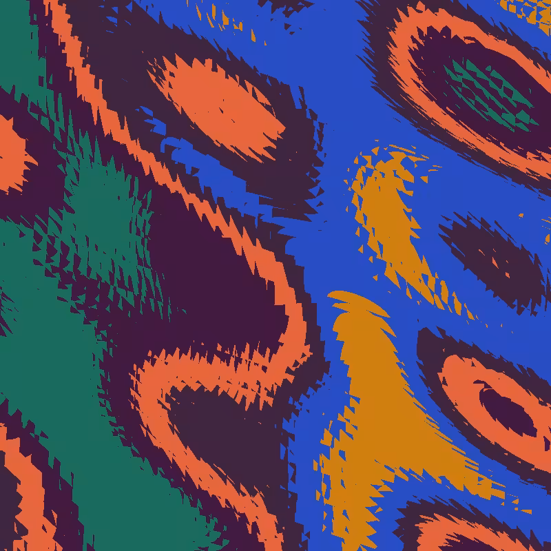 Geometric colorful shapes 3 (Free edition) #54