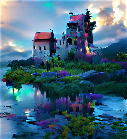#127/4999 Metadimensional Art - Secret Castle