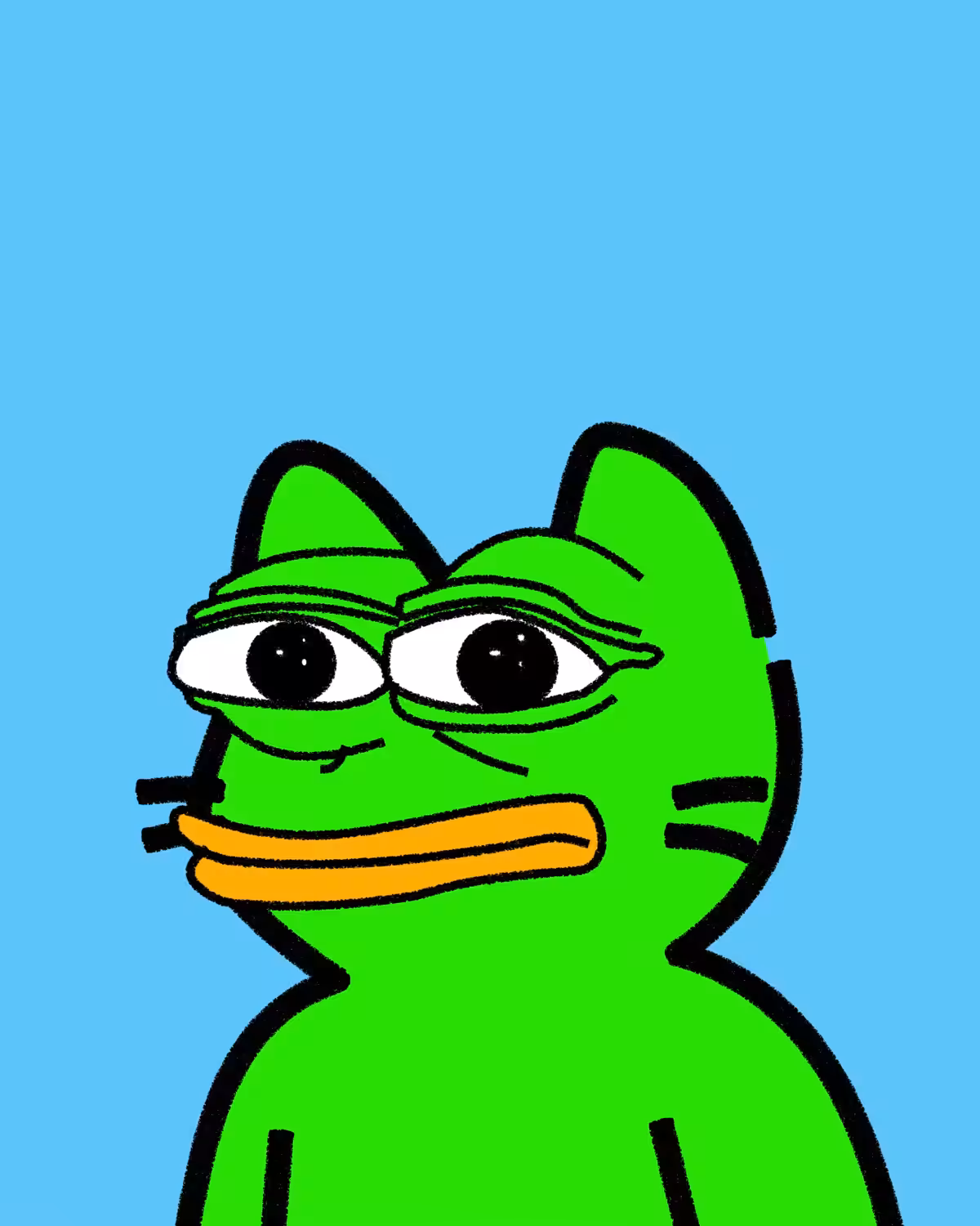 CryptoPukns #10 COOL FROGS
