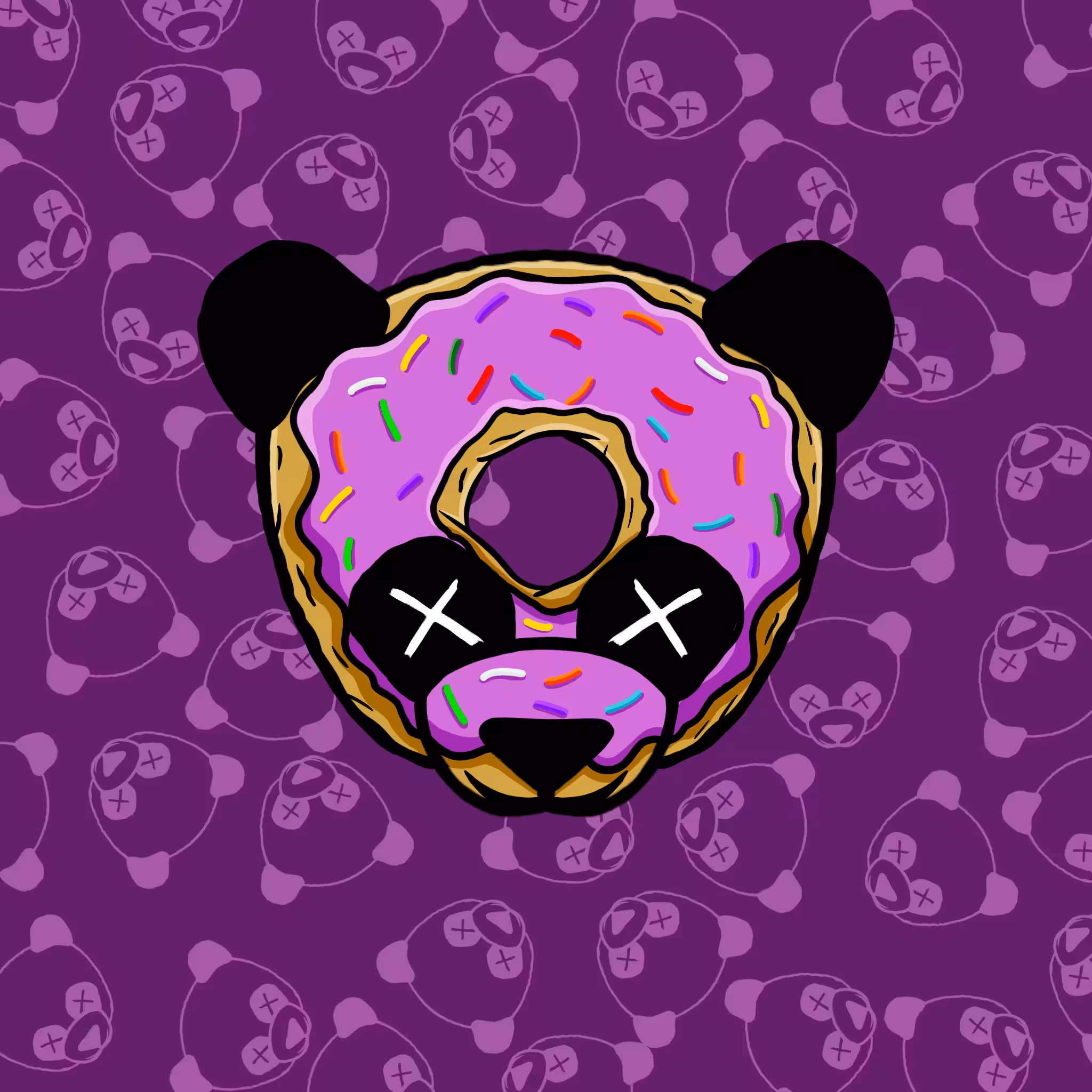 Panda Head #060
