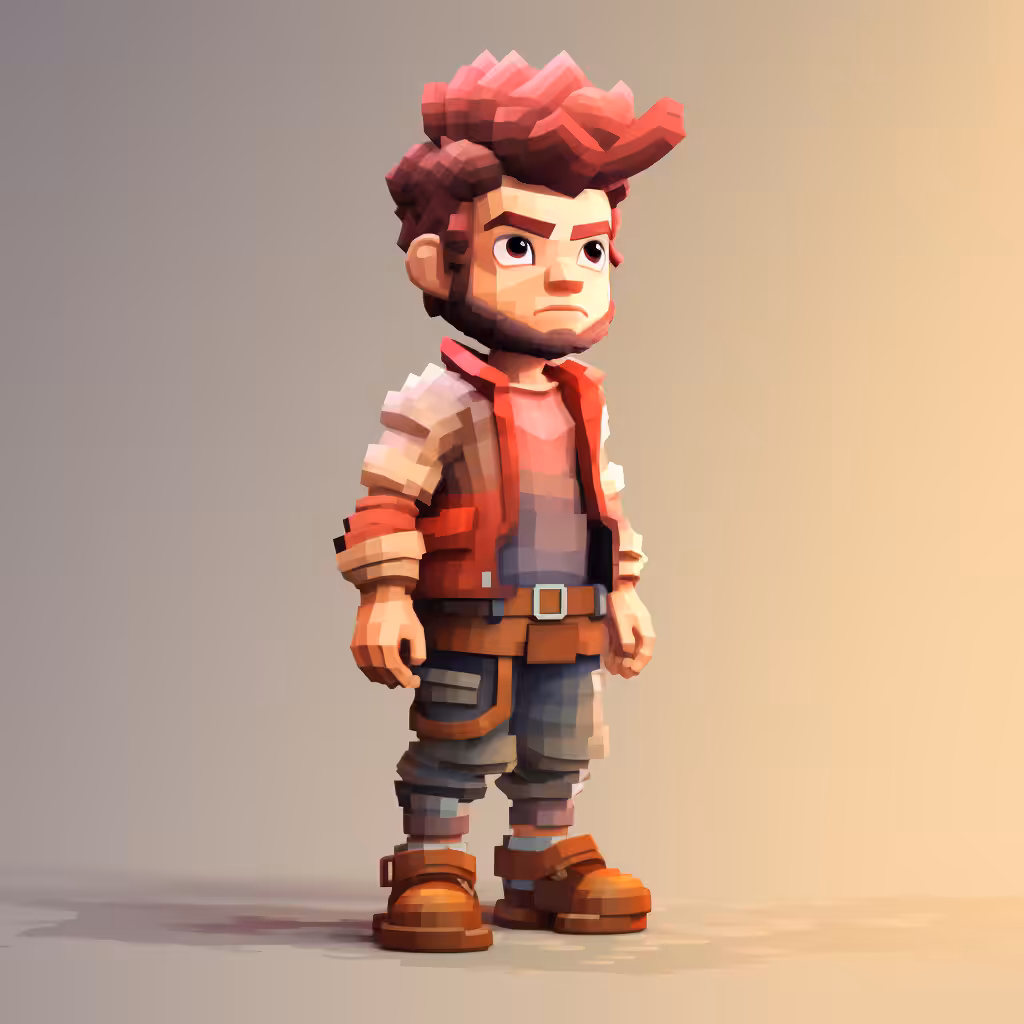 Tez Pixel Figure #134