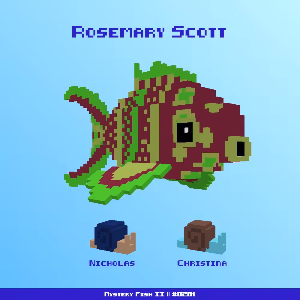 Rosemary Scott :: Mystery Fish 0281/1000