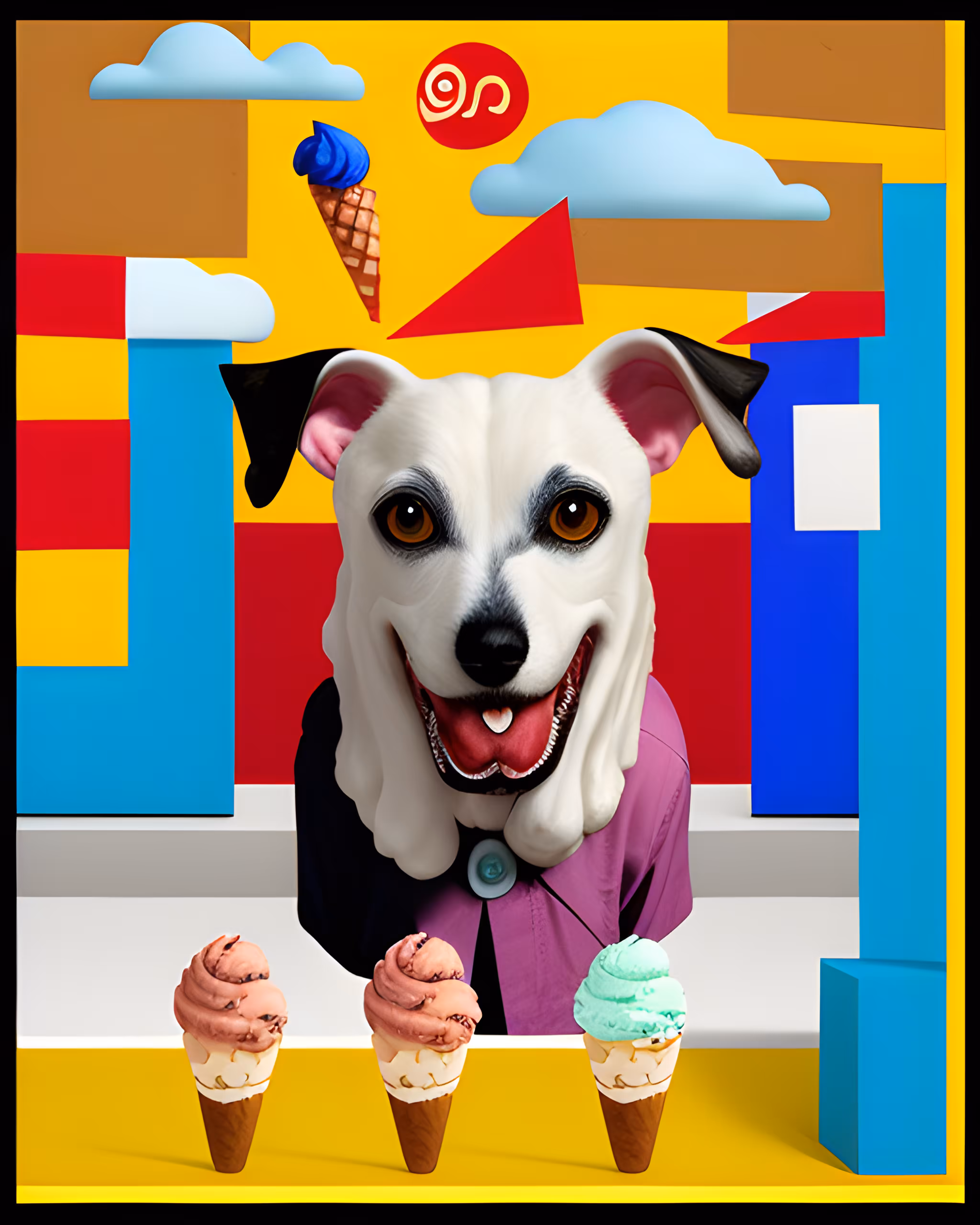 Dono #12 dog & ice creams