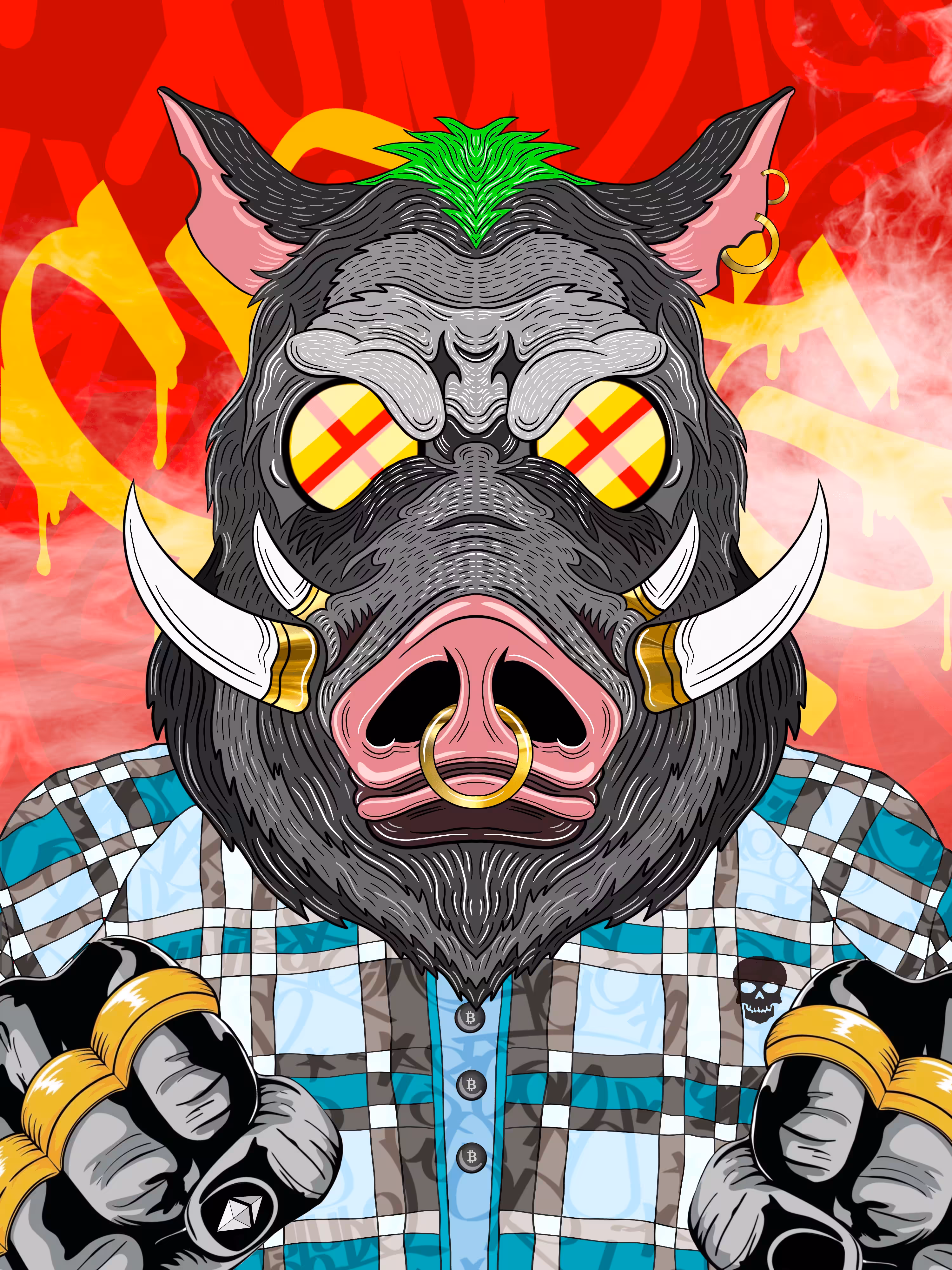 CRYPTOBOAR BOUNCER BY J_SKY
