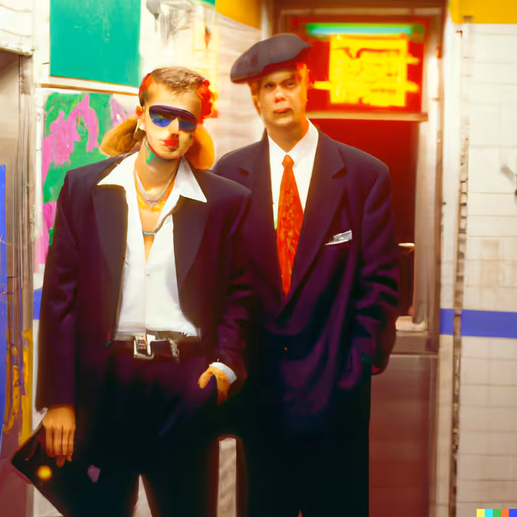 Norman Harman X DALL-E 2 - The Subway 101