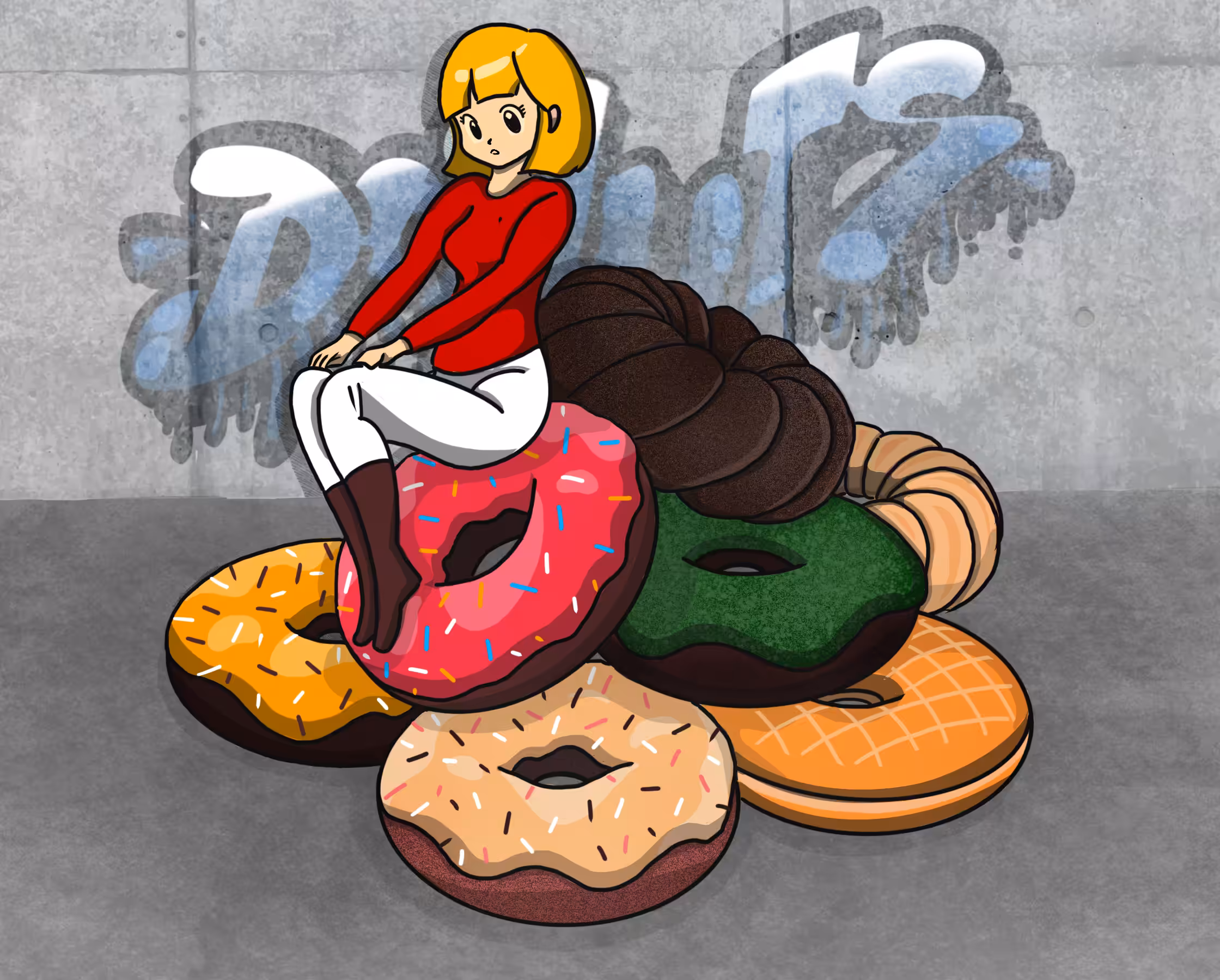 Donuts Boulevard in Donuts-verse