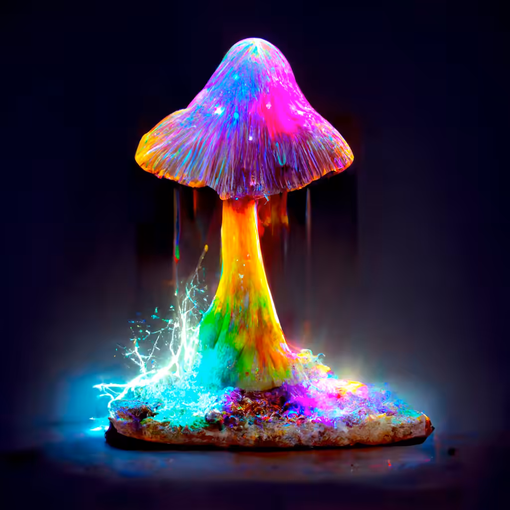 magic crystal mushroom #03