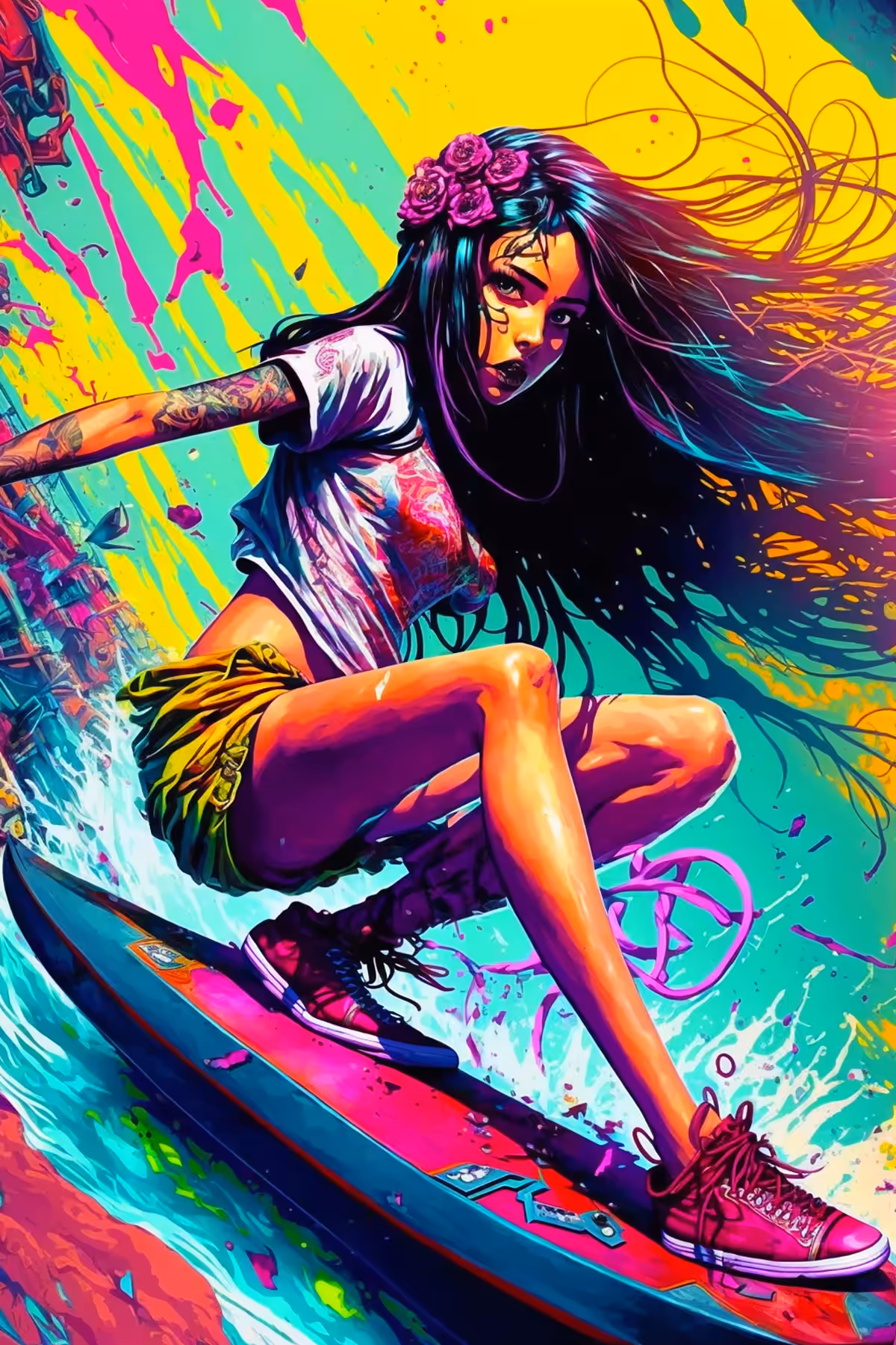 Surfer Rose
