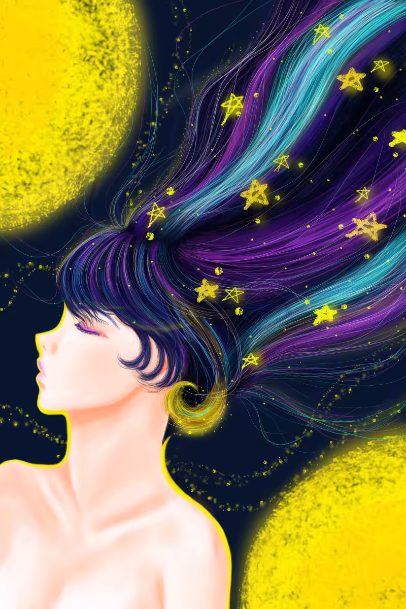 Star in galaxy 