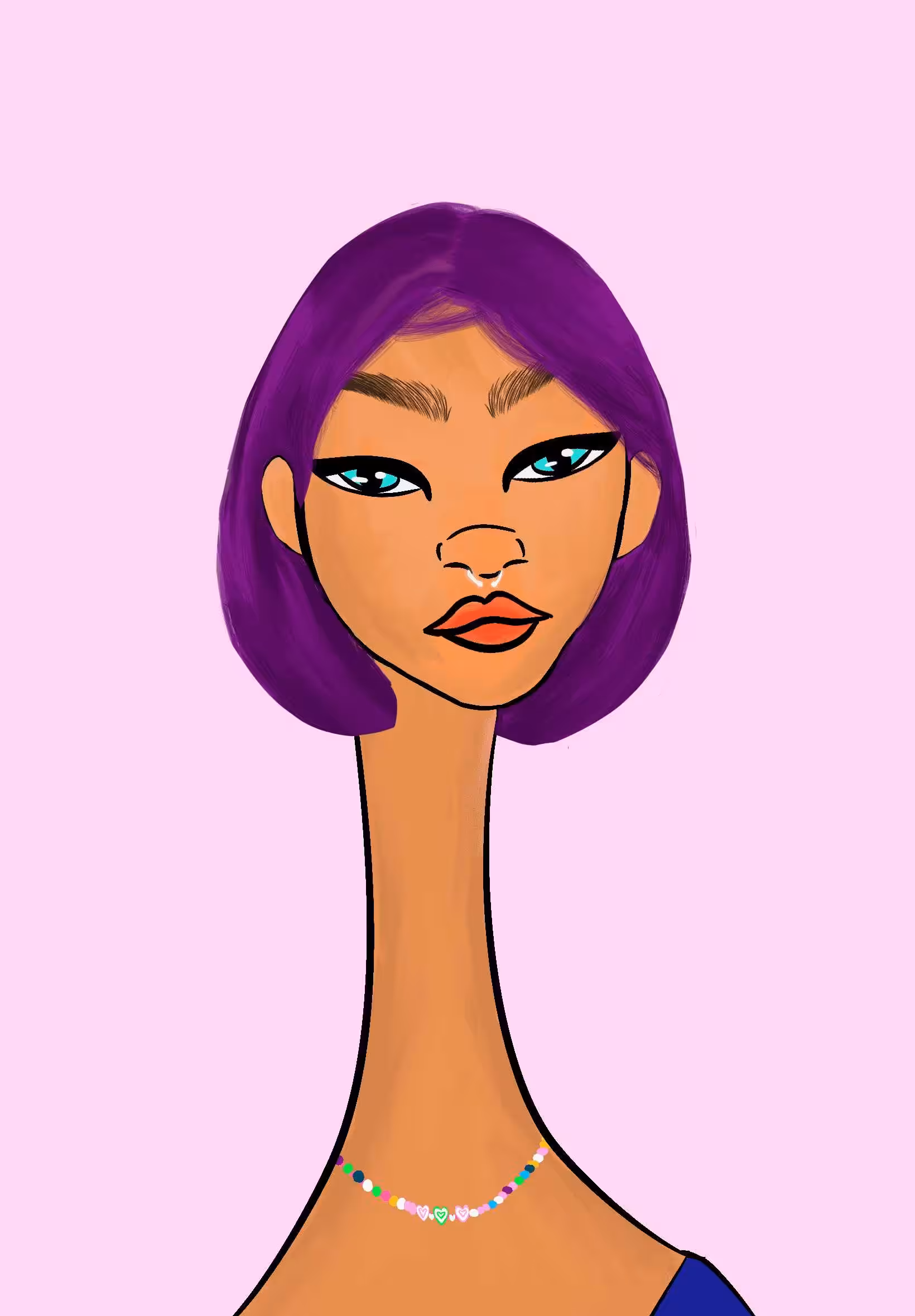 Long Neckie Ladies: Long Neckie Lady #716