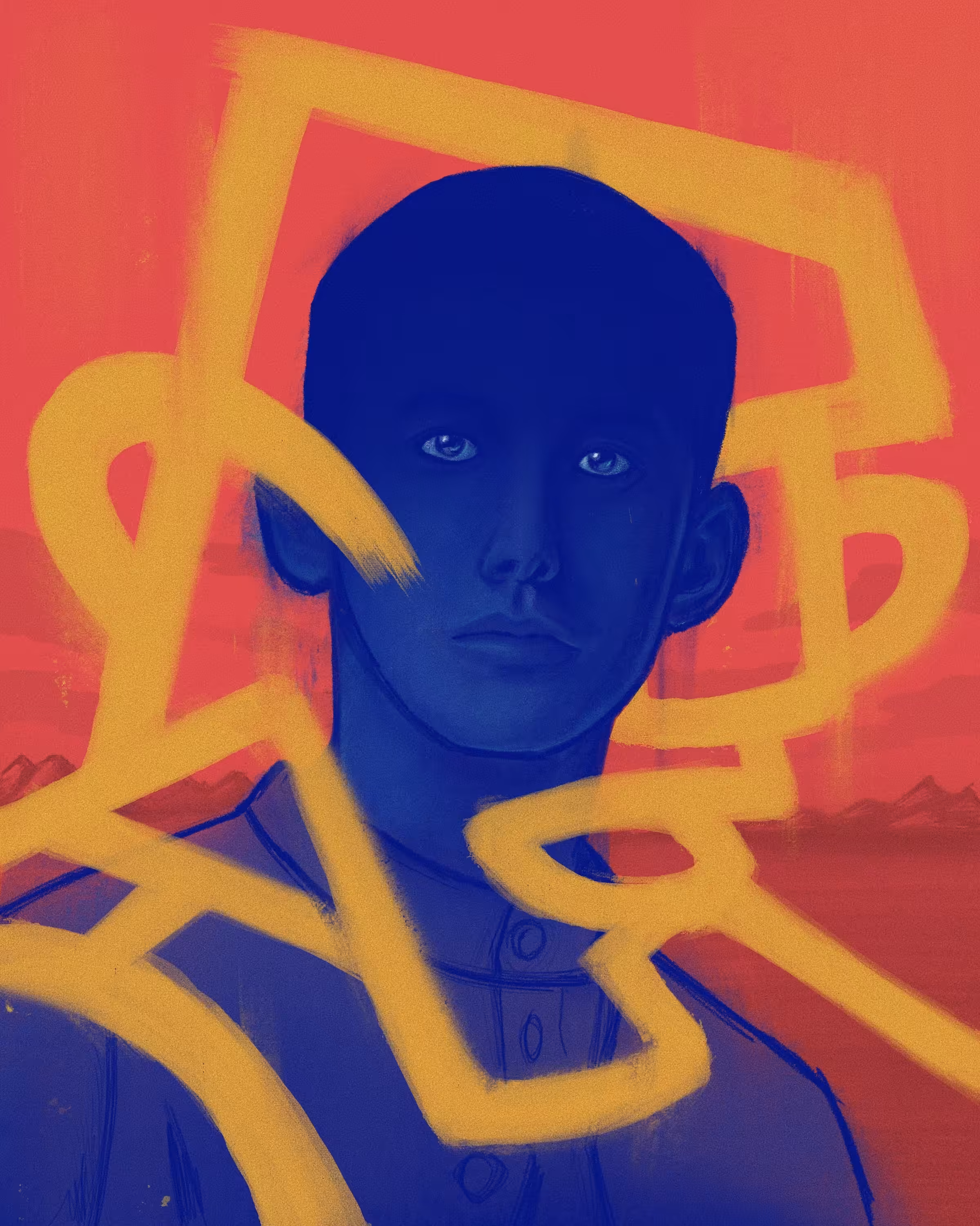 Blue