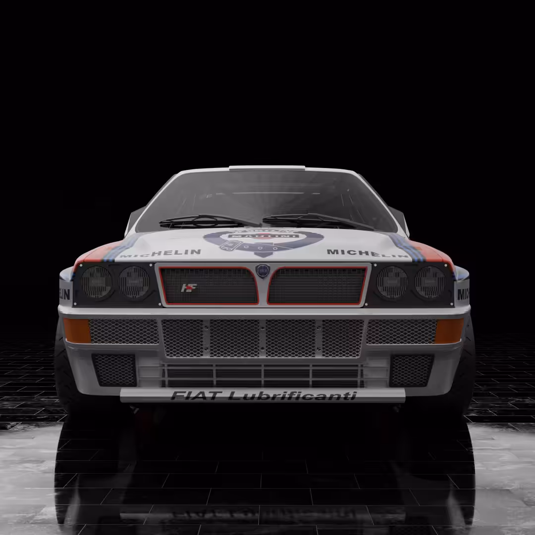 NFT Antique Car Series - Lancia Delta HF Integrale