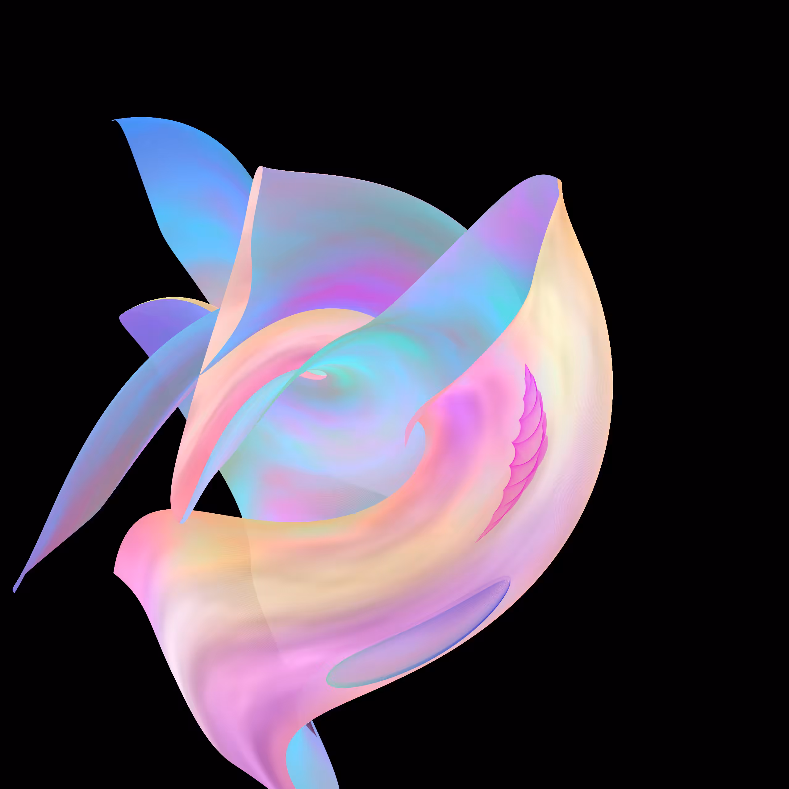 Swirled Cellulaire #3