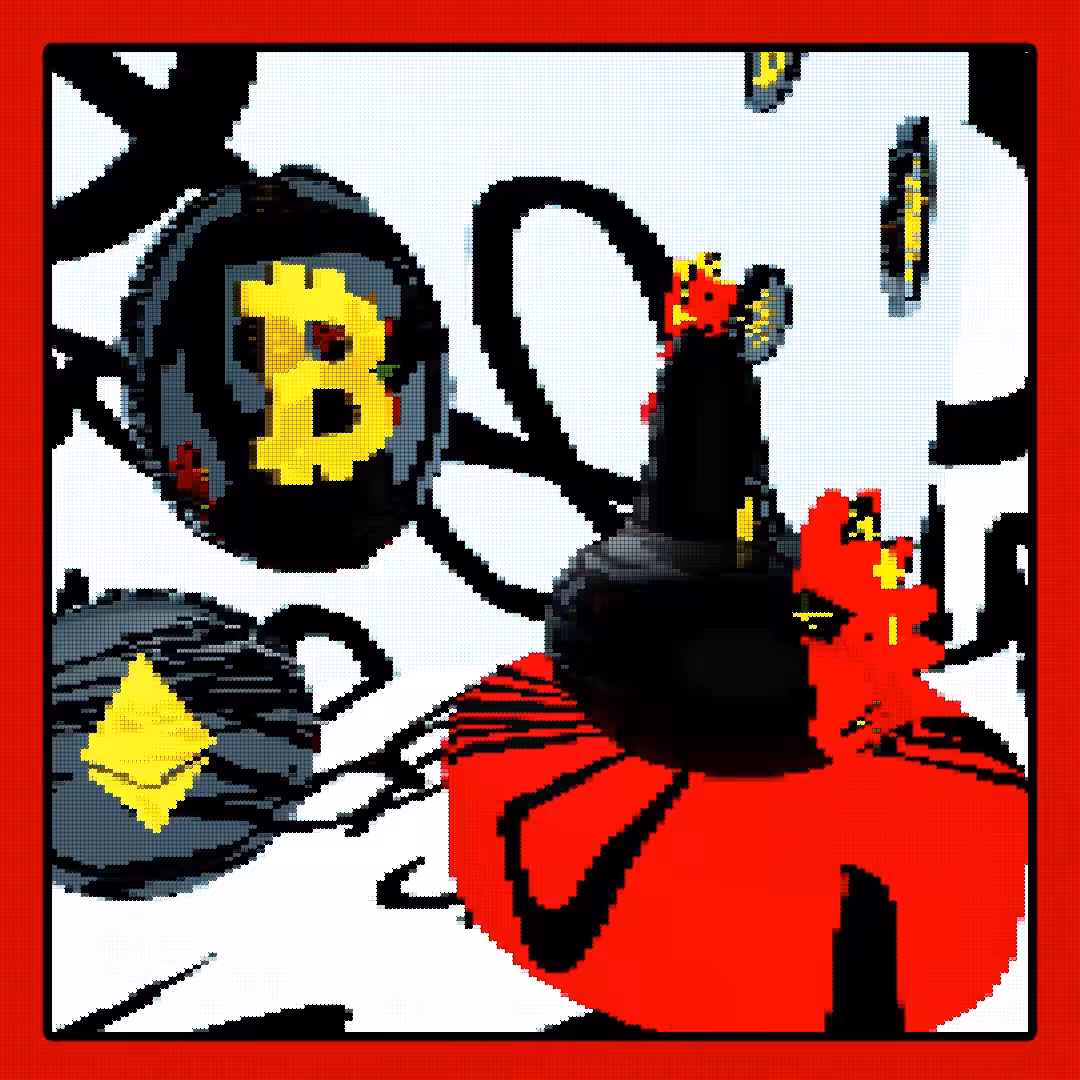 Where My Money Goes?? - ChickenB$NK PIXELATED