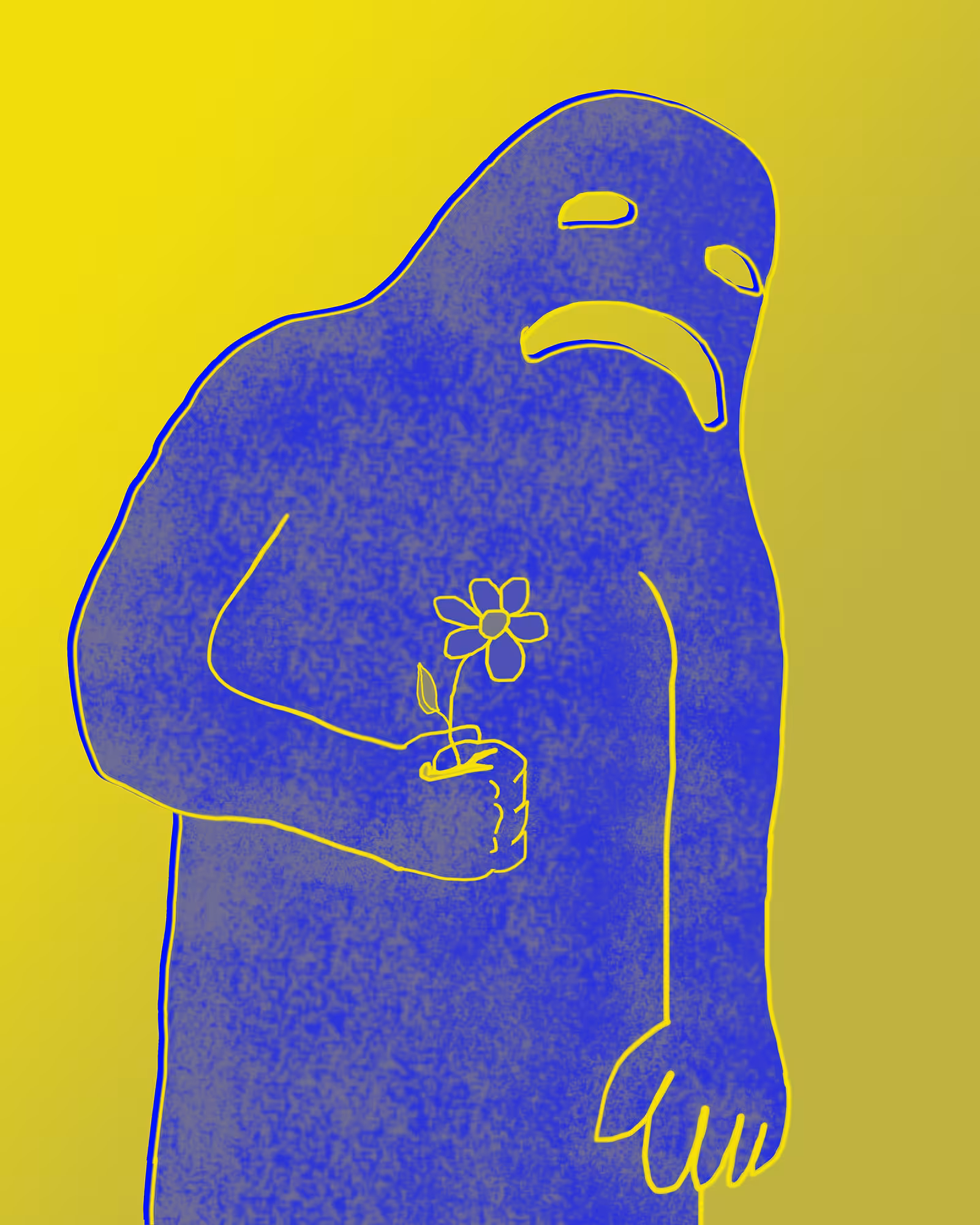 Whoman Flower Holder 08