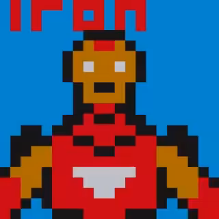 Iron Man. Pixel Heroes Collection 3 of 10