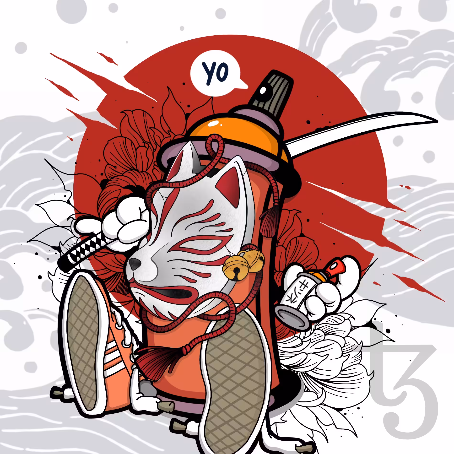 KITSUNE MASK