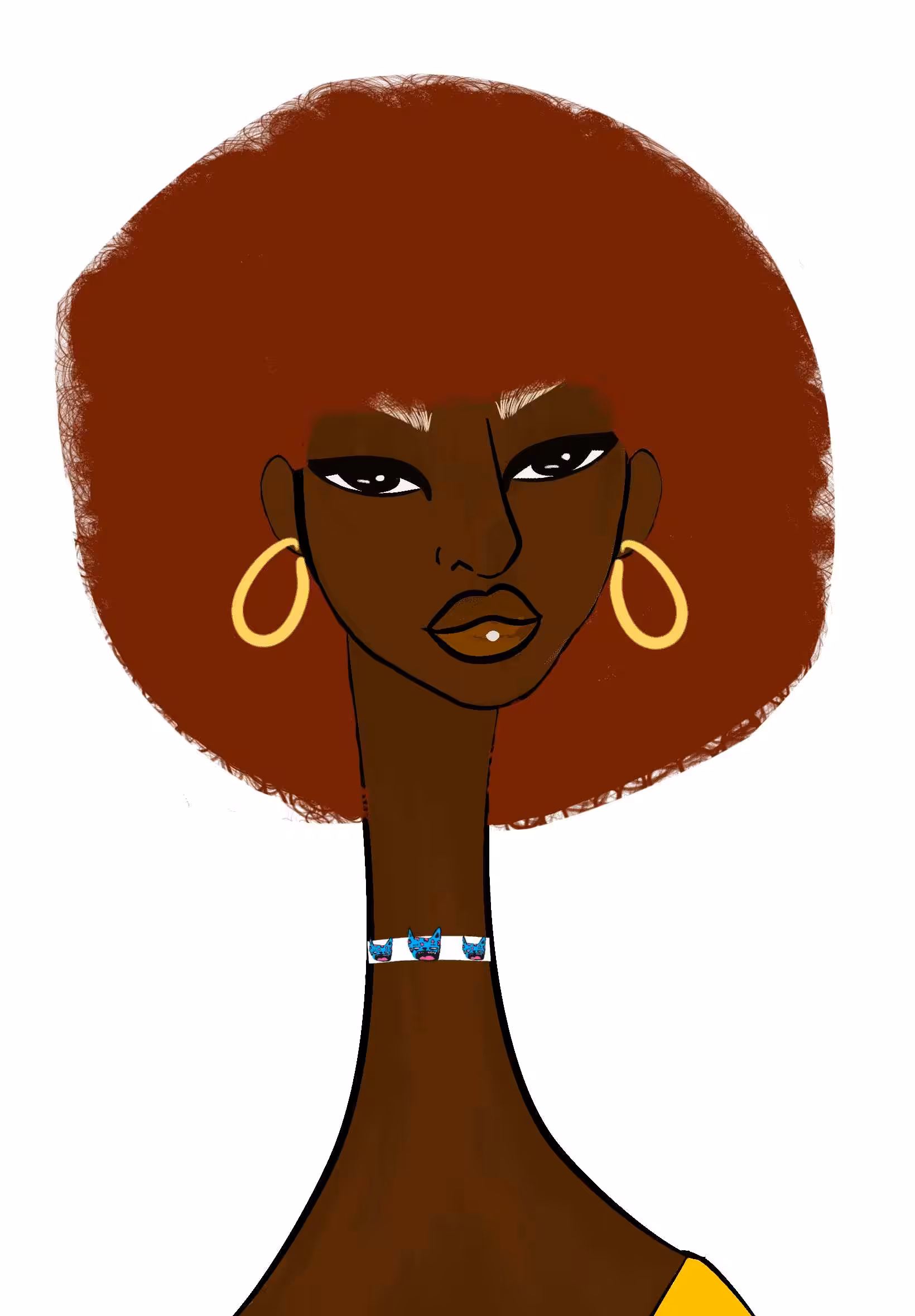 Long Neckie Ladies: Long Neckie Lady #893