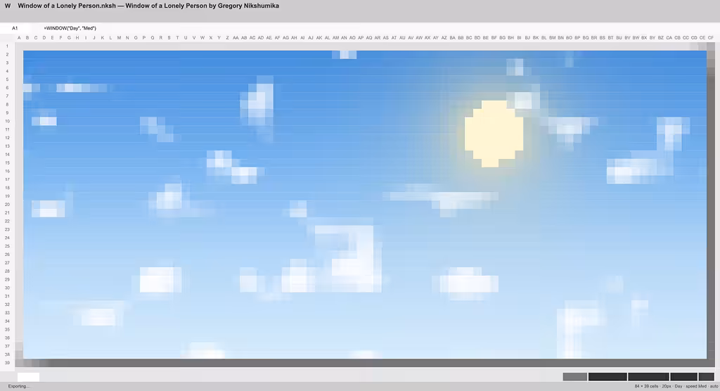 A Window of A Lonely Person v2