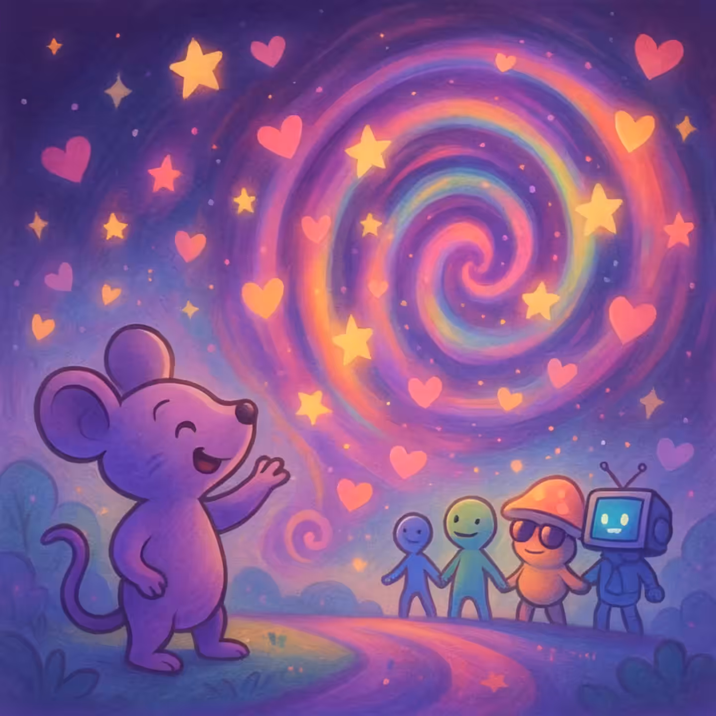 Phettaverse: The Cosmic Swirl