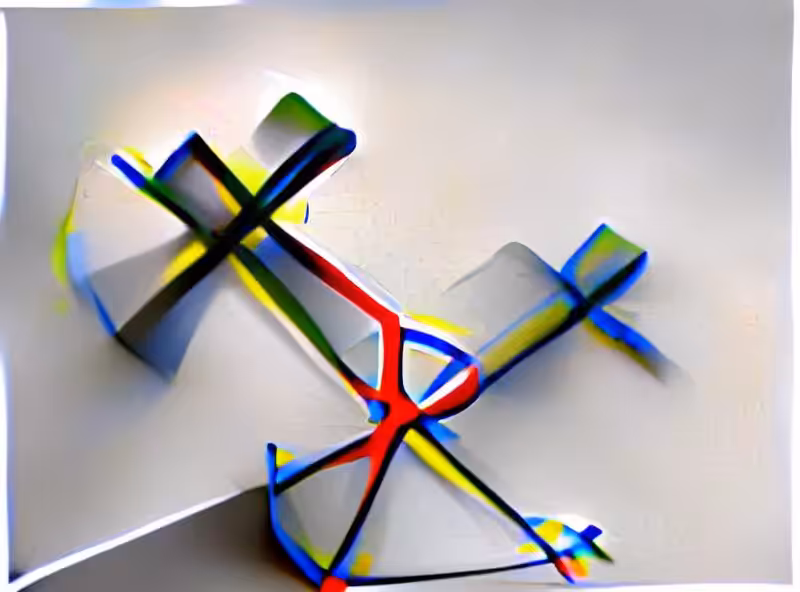 Abraham's First Works: A non-Euclidean cross