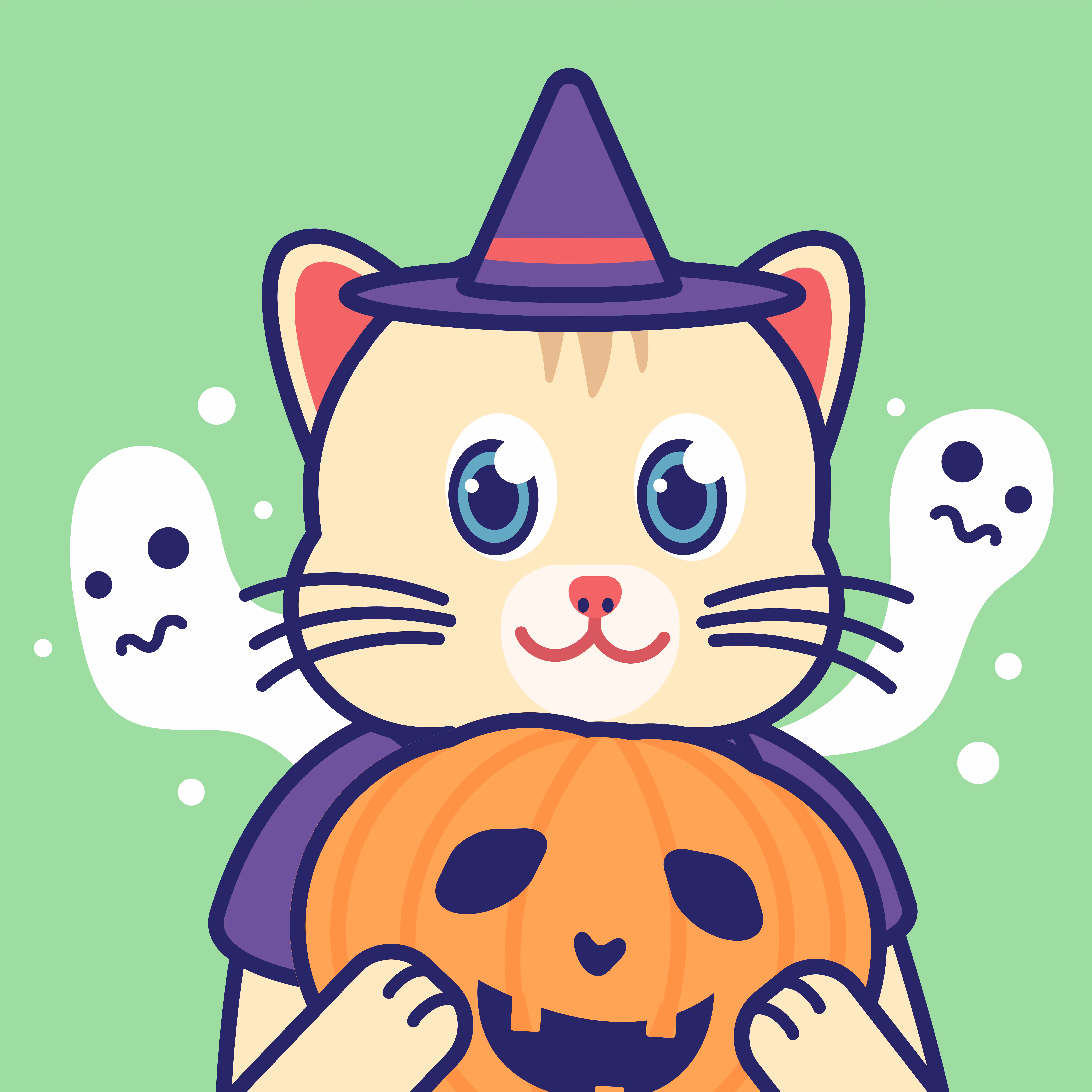 Kiddy Cat Halloween Series | Trick or Treat