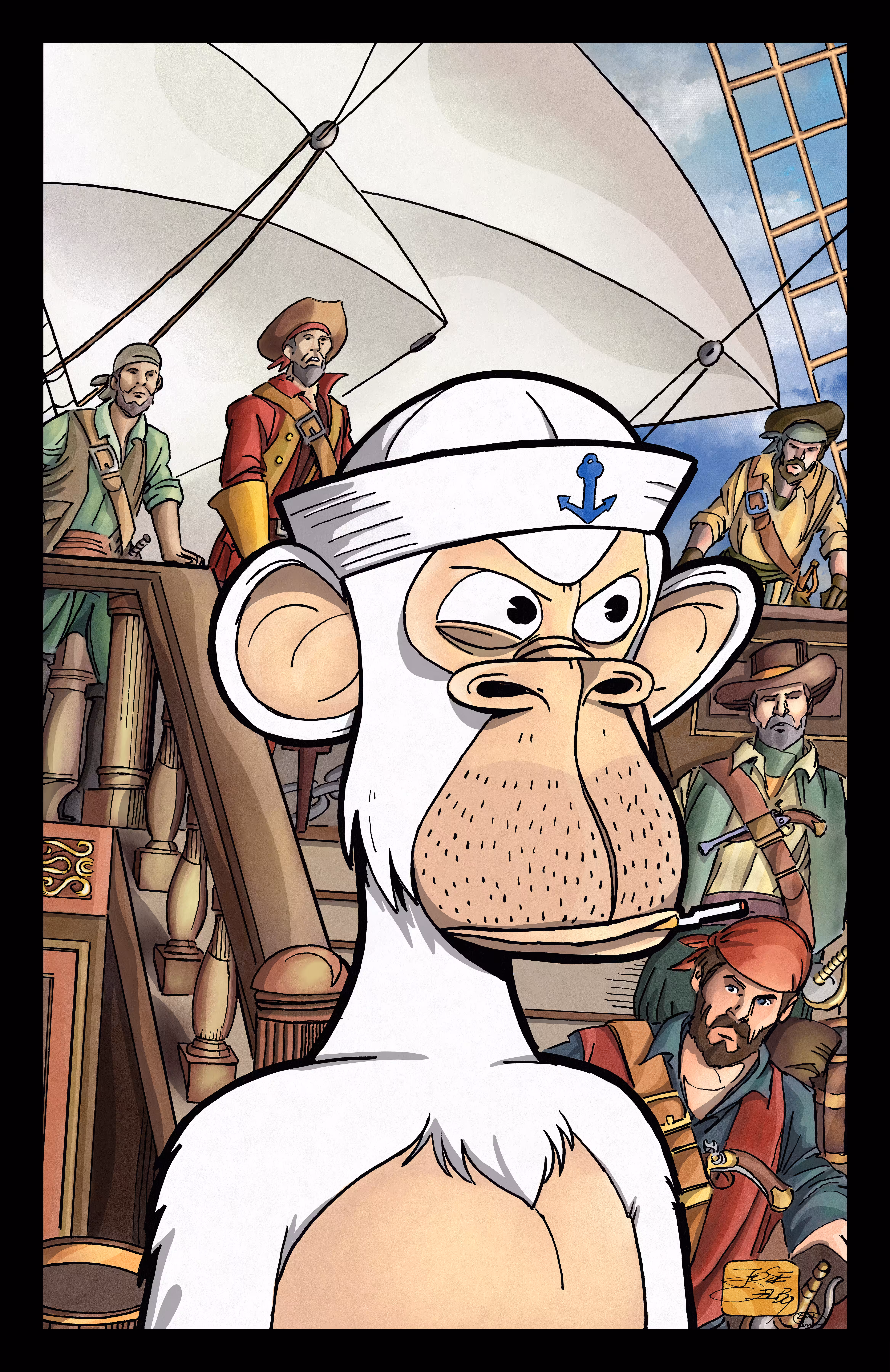 Captain Apemo - Genesis #1060/1325