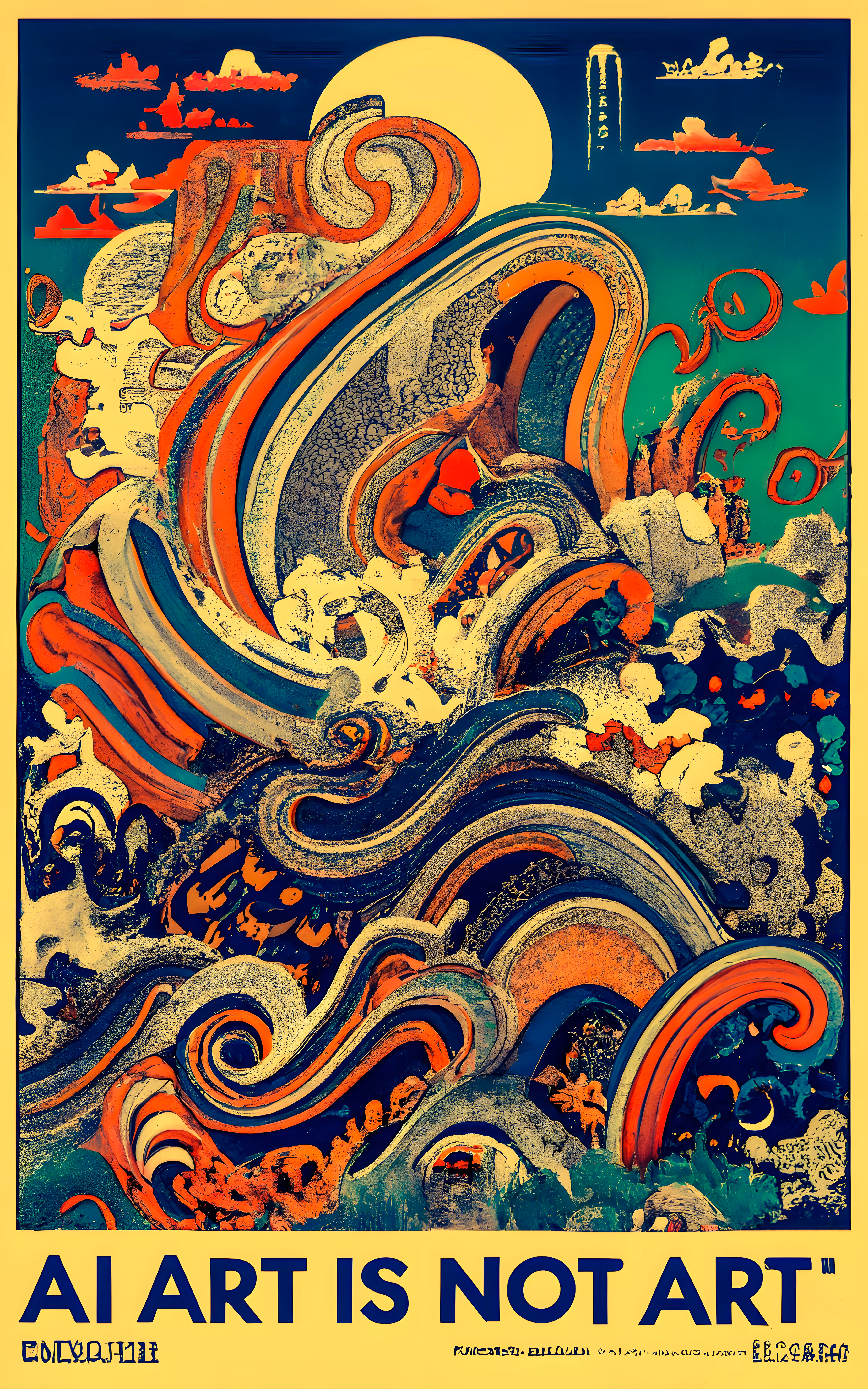 AI ART IS NOT ART